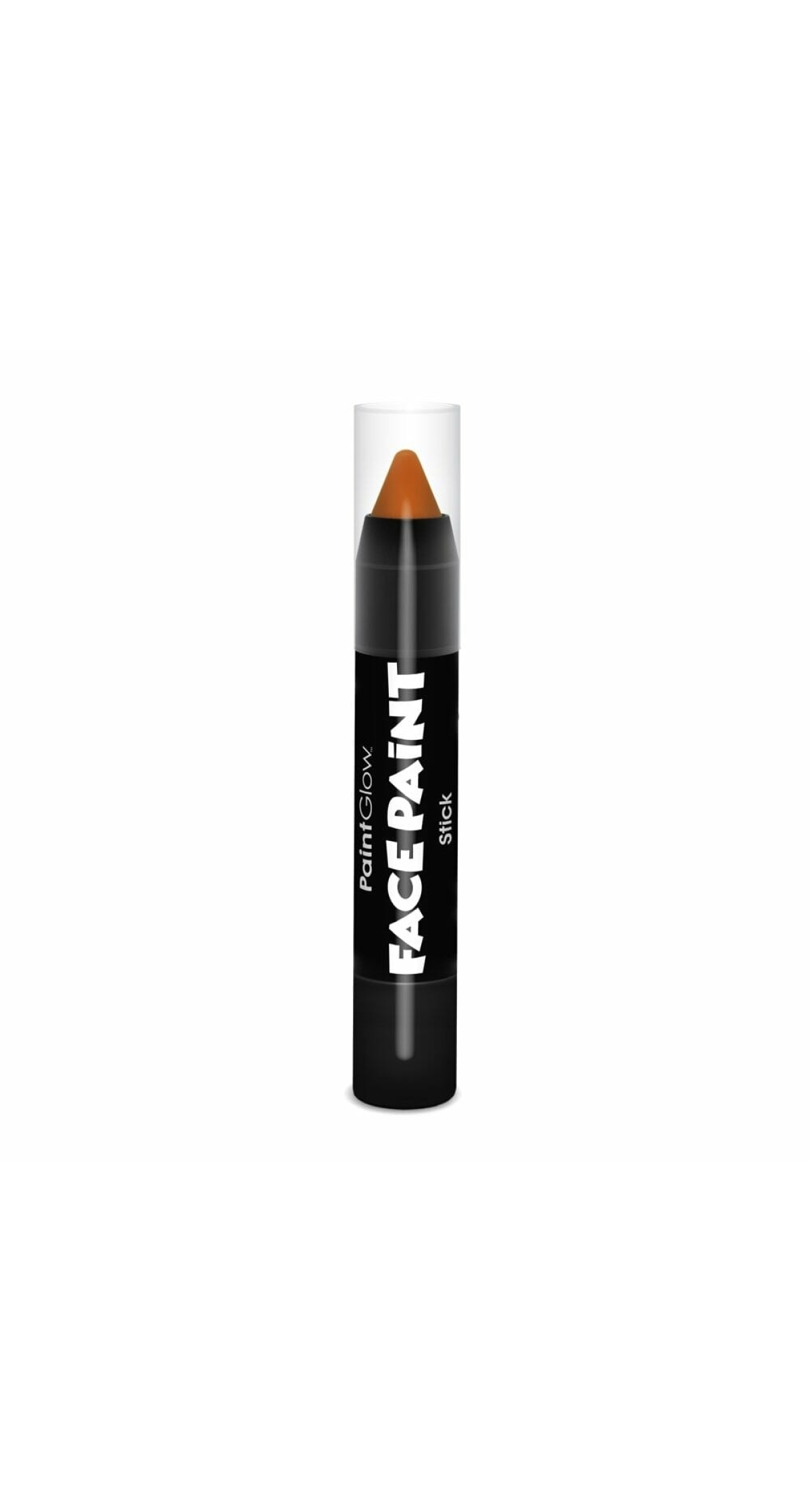 Face & Body Paint Sticks (Non UV) Wax Based (3.5g) - Dark Orange