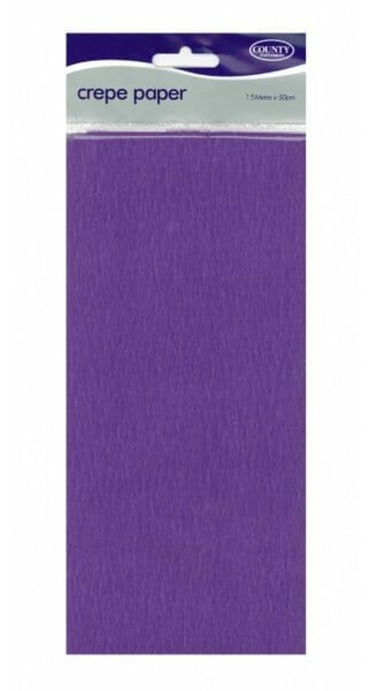 Crepe Paper Purple - 150cm x 50cm