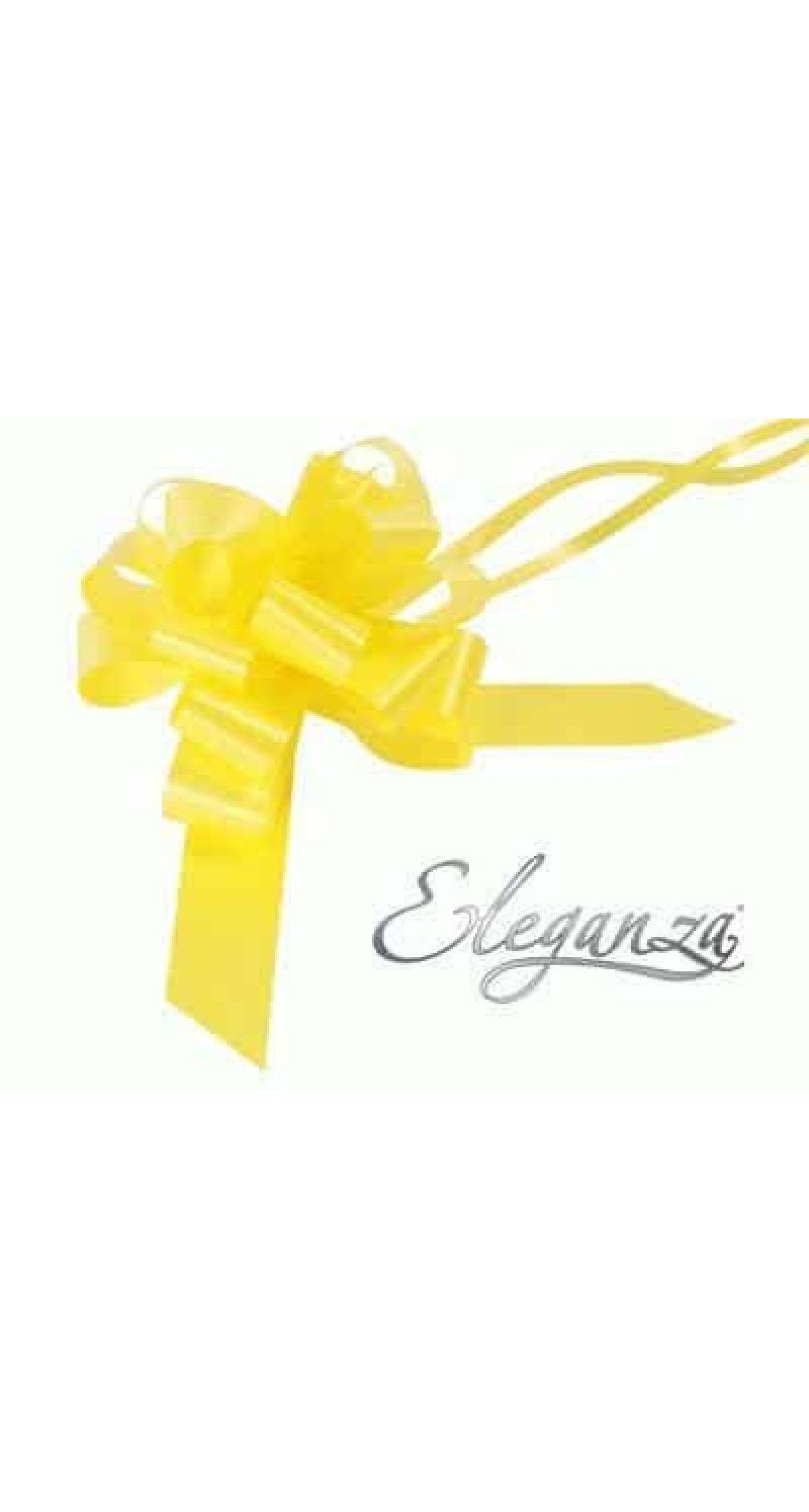 Pull Bow Yellow (No.11) - 30mm