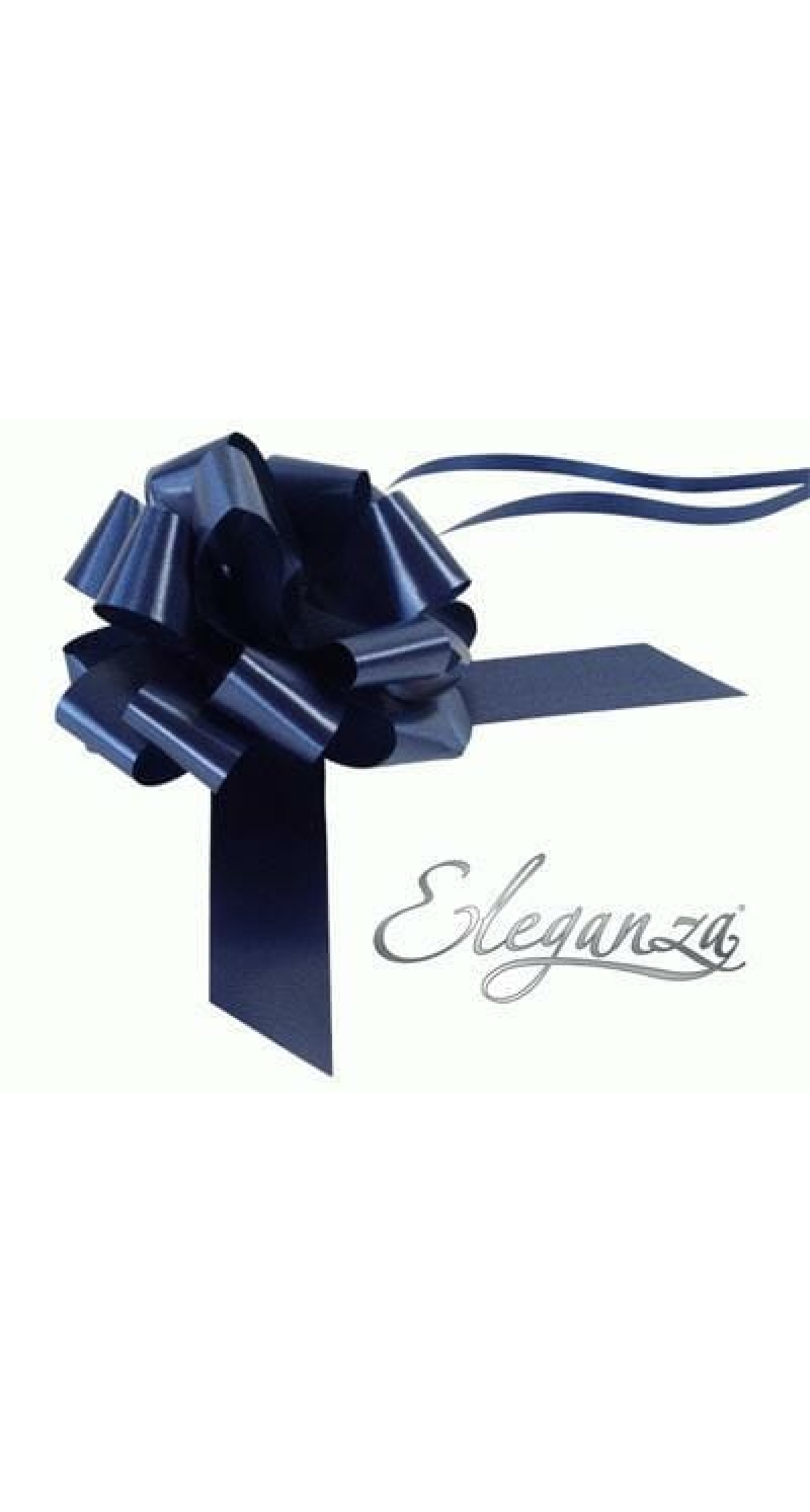 Pull Bow Navy Blue (No.19) - 30mm