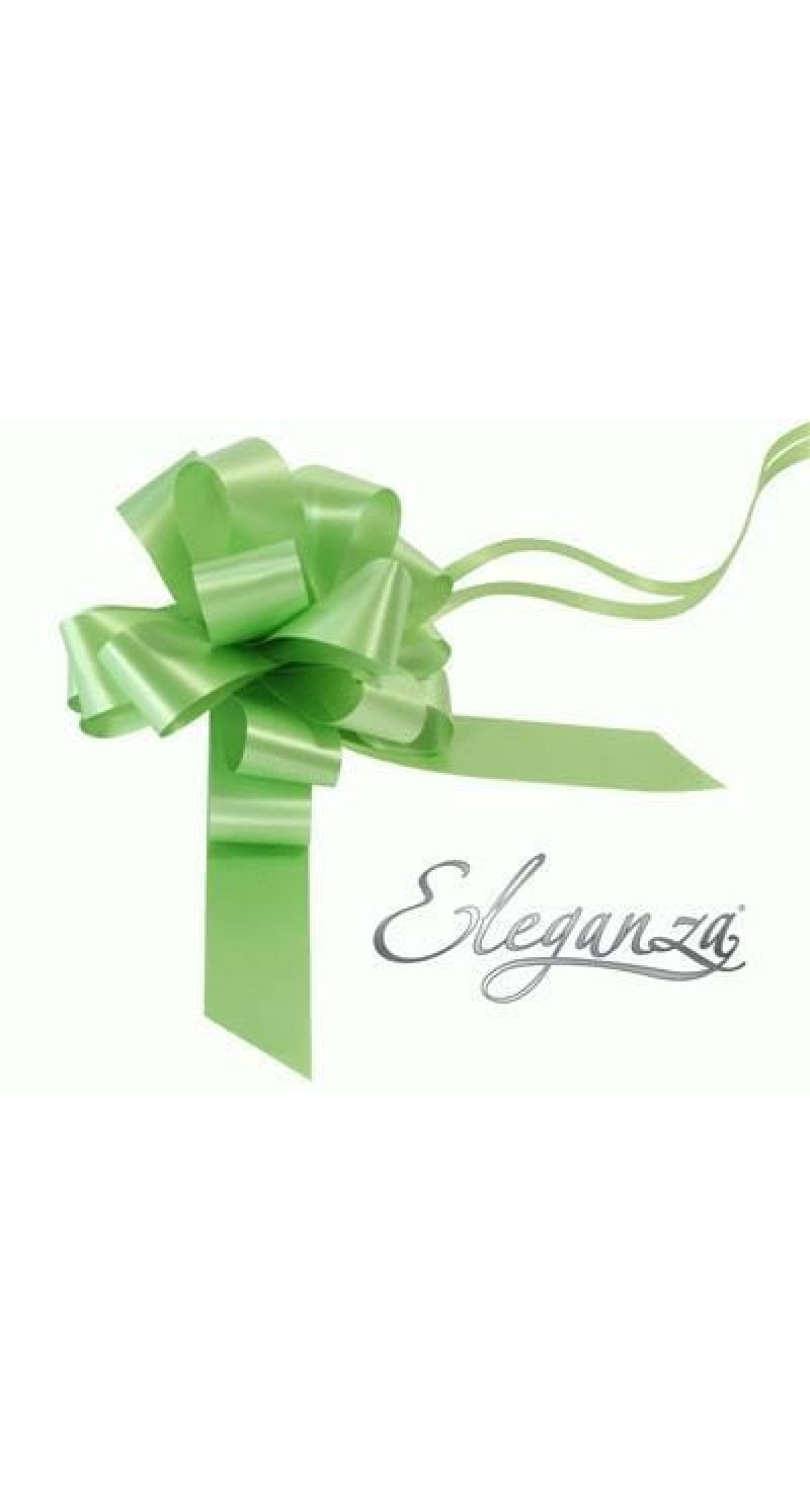 Pull Bow Lime Green (No.14) - 30mm