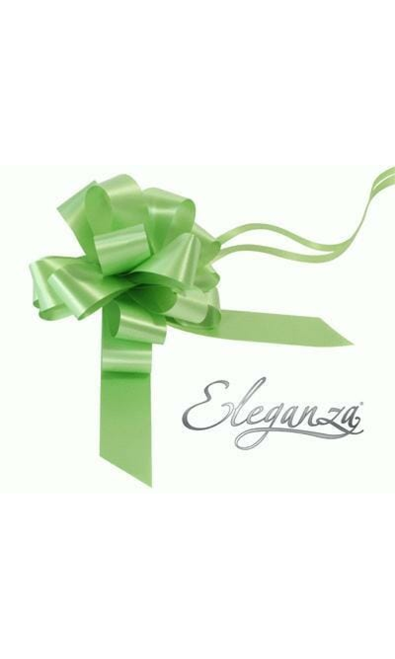 Pull Bow Lime Green (No.14) - 30mm