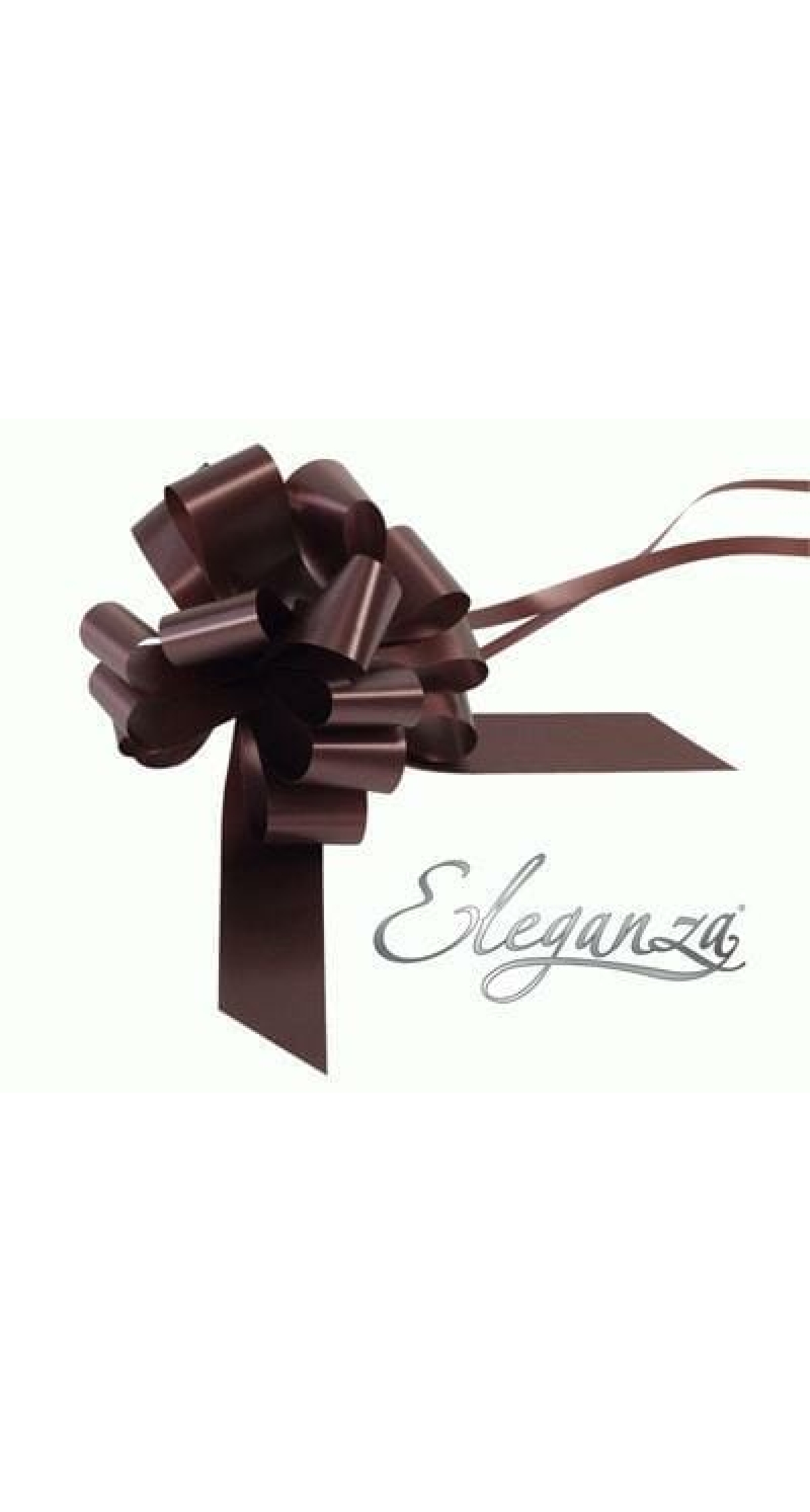 Pull Bow Chocolate (No.58) - 30mm
