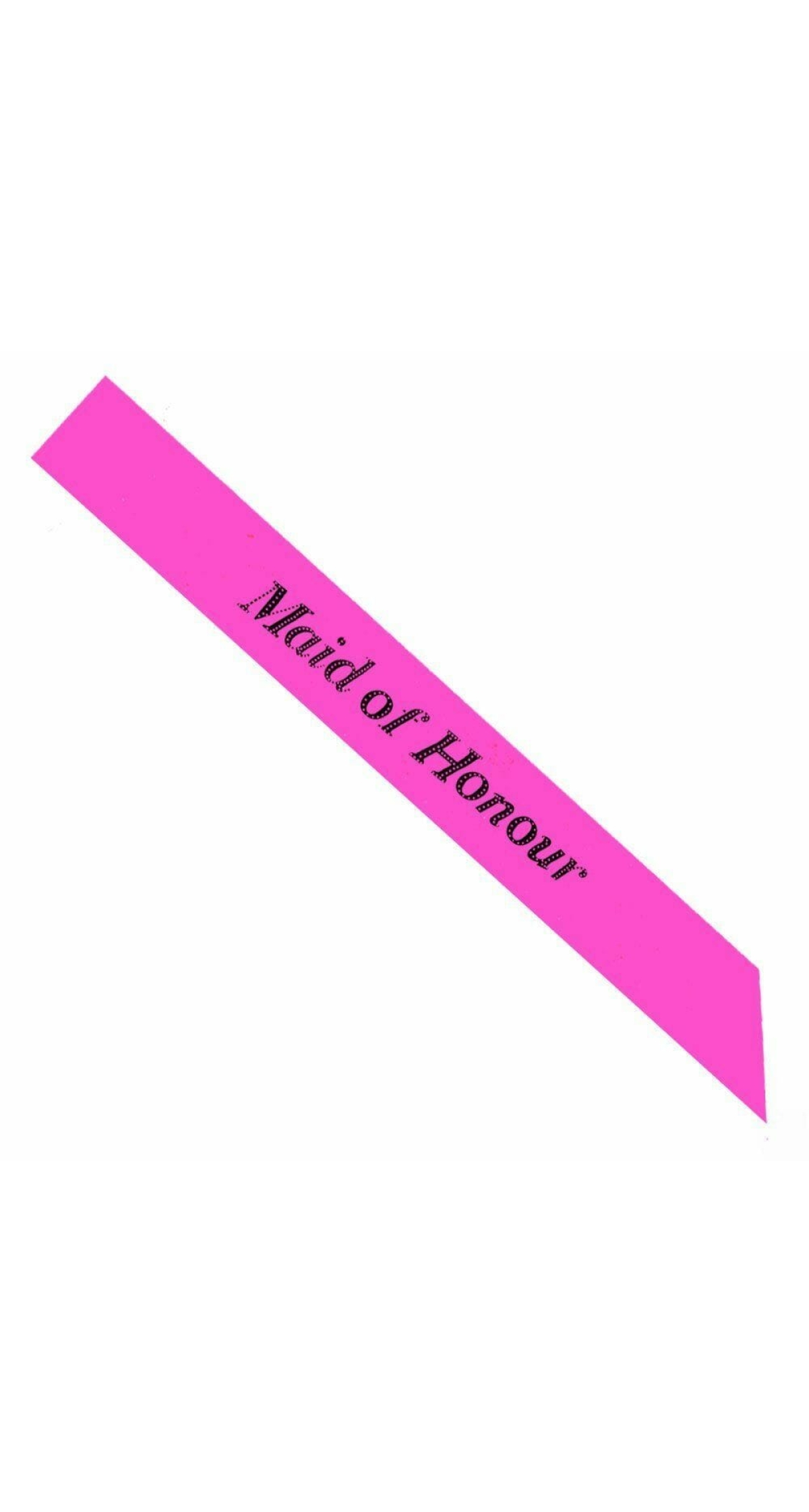 Sash Maid of Honour Pink - One Size