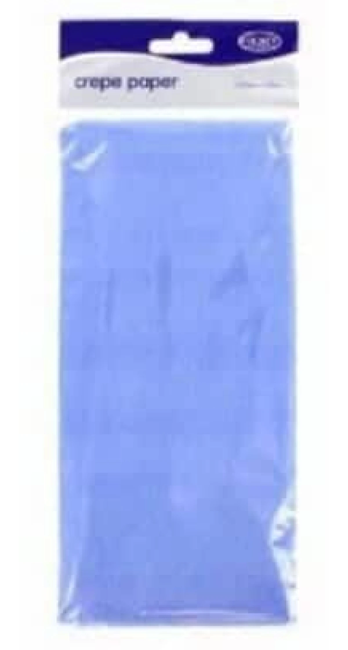 Crepe Paper Mid Blue - 150cm x 50cm