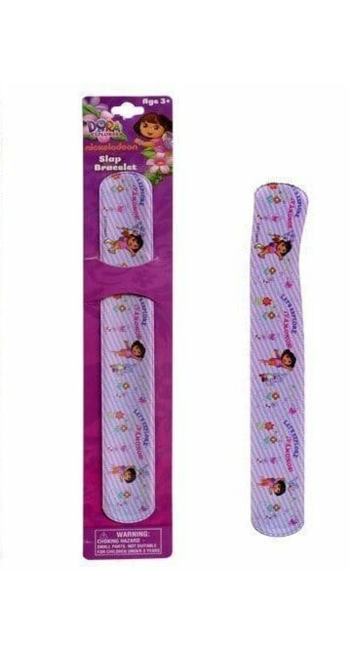 Dora The Explorer "Lets Explore, Vamonos" Slap Bracelet - 22cm