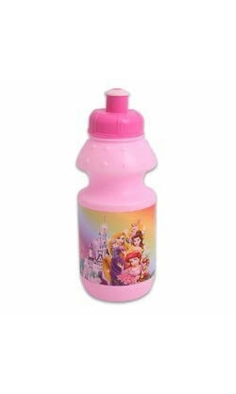 Princess Pull Top Plastic Bottle - 18cm