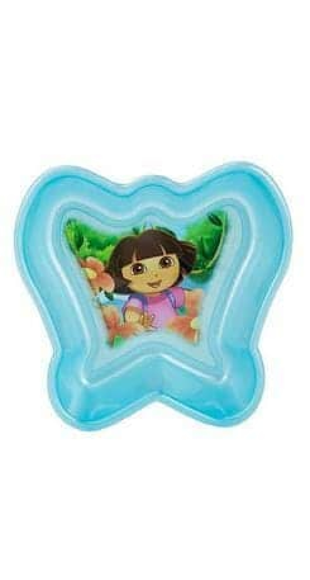 Dora The Explorer Blue Plastic Toddler Bowl - 13cm x 13cm