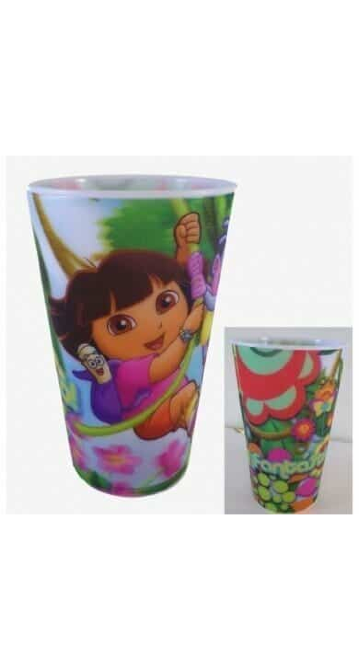 Dora The Explorer Fantastica Holographic Tumbler - 13cm x 8cm