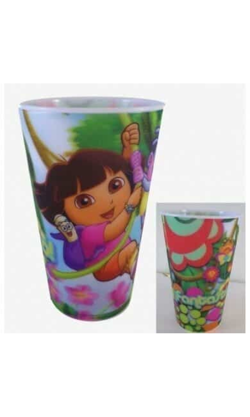 Dora The Explorer Fantastica Holographic Tumbler - 13cm x 8cm