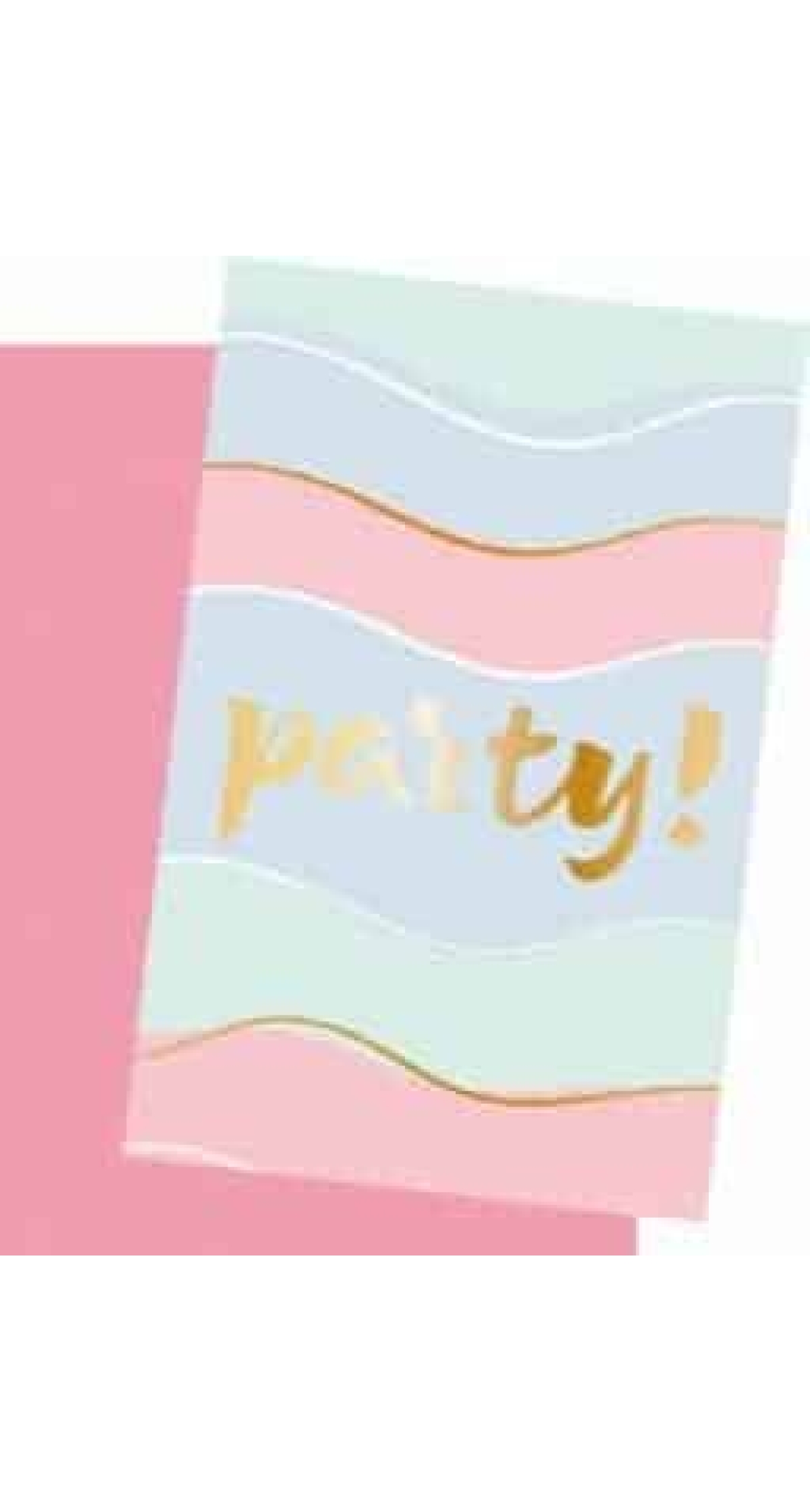 Elegant Party Invitations & Envelopes  - 6pk