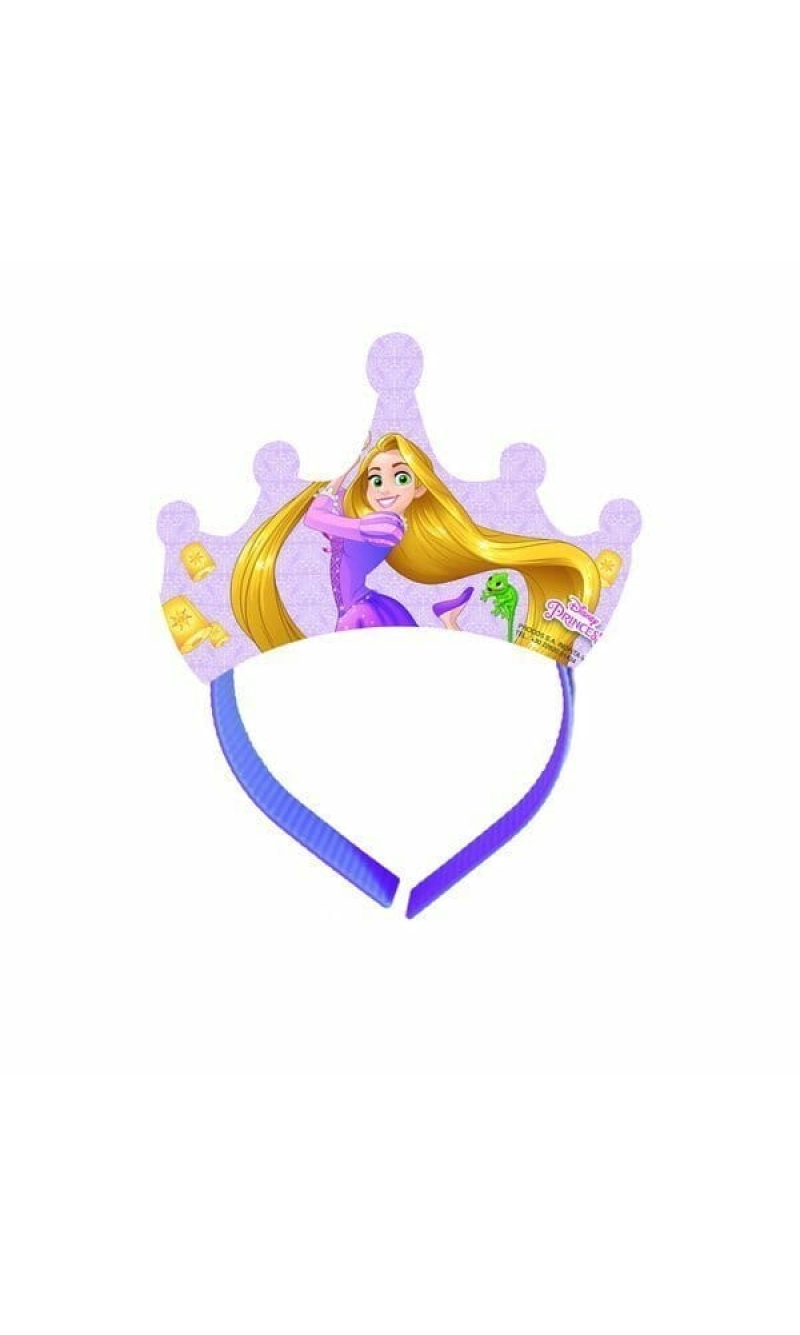 Princess Heartstrong Die-cut Tiaras (4 mixed designs)  - 4pk