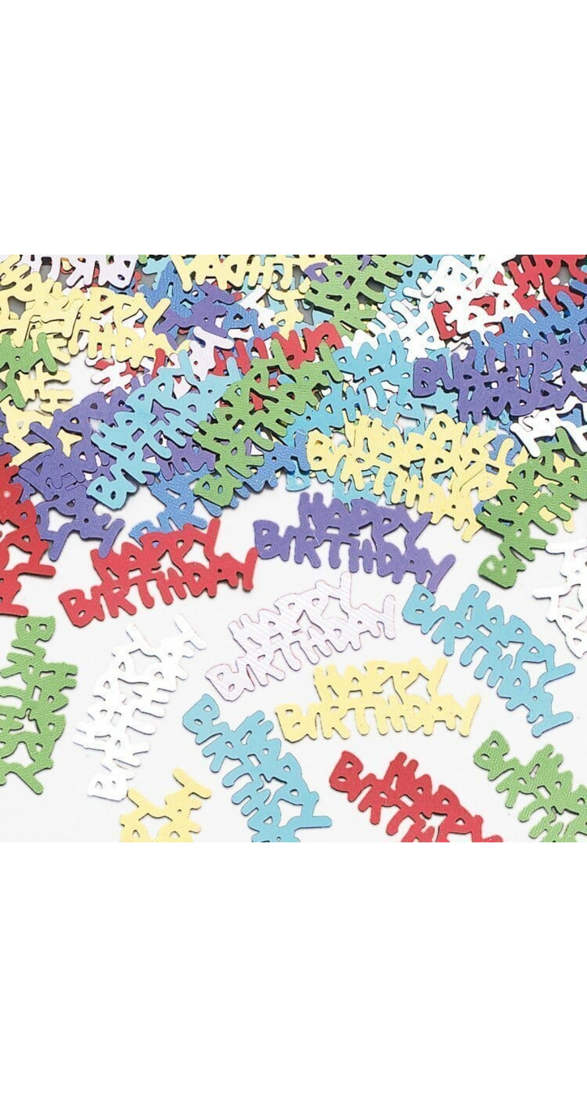 Happy Birthday Multi Colour Confetti - 14g