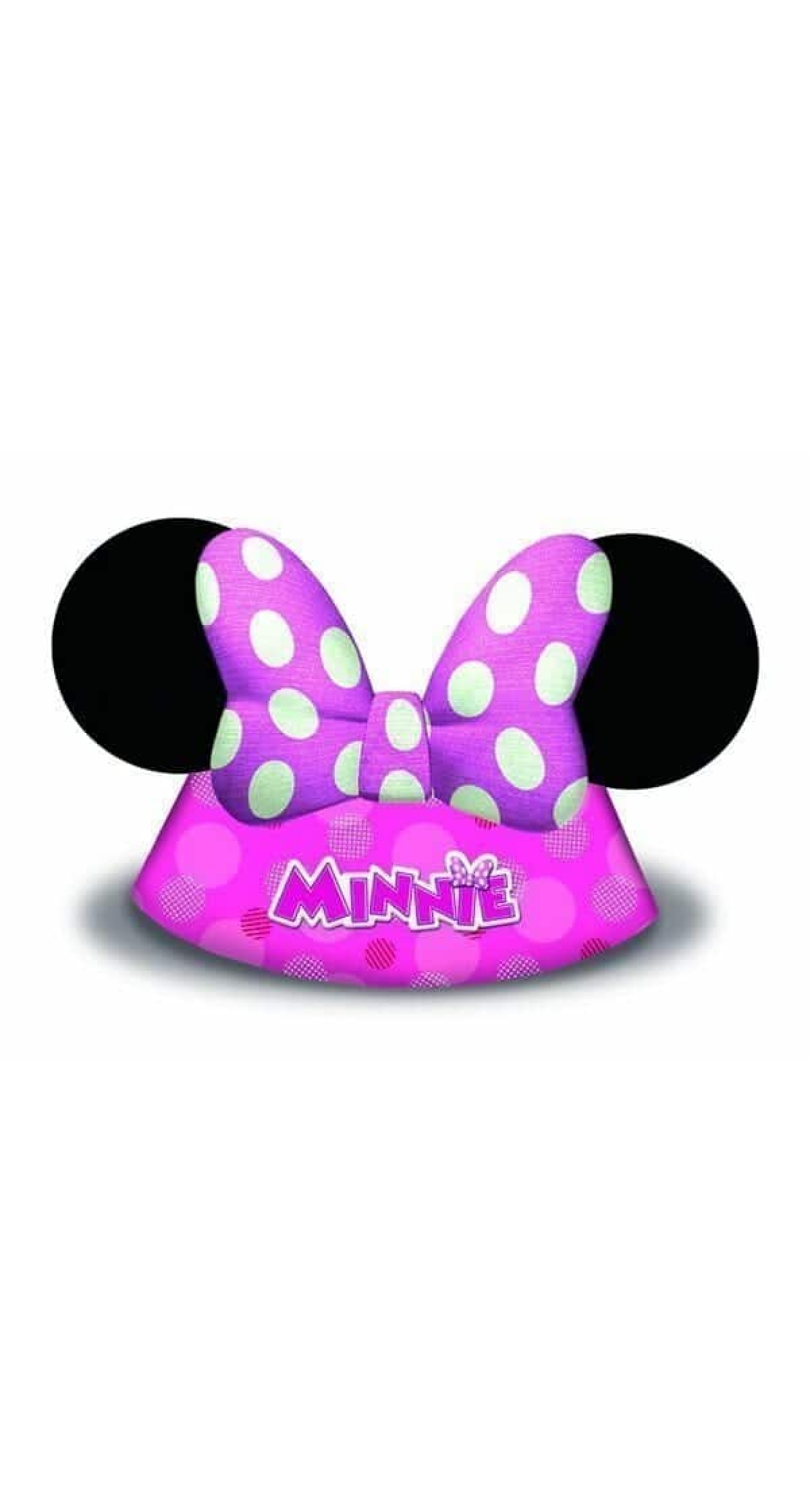 Minnie Happy Helpers Die-cut Hats  - 6pk