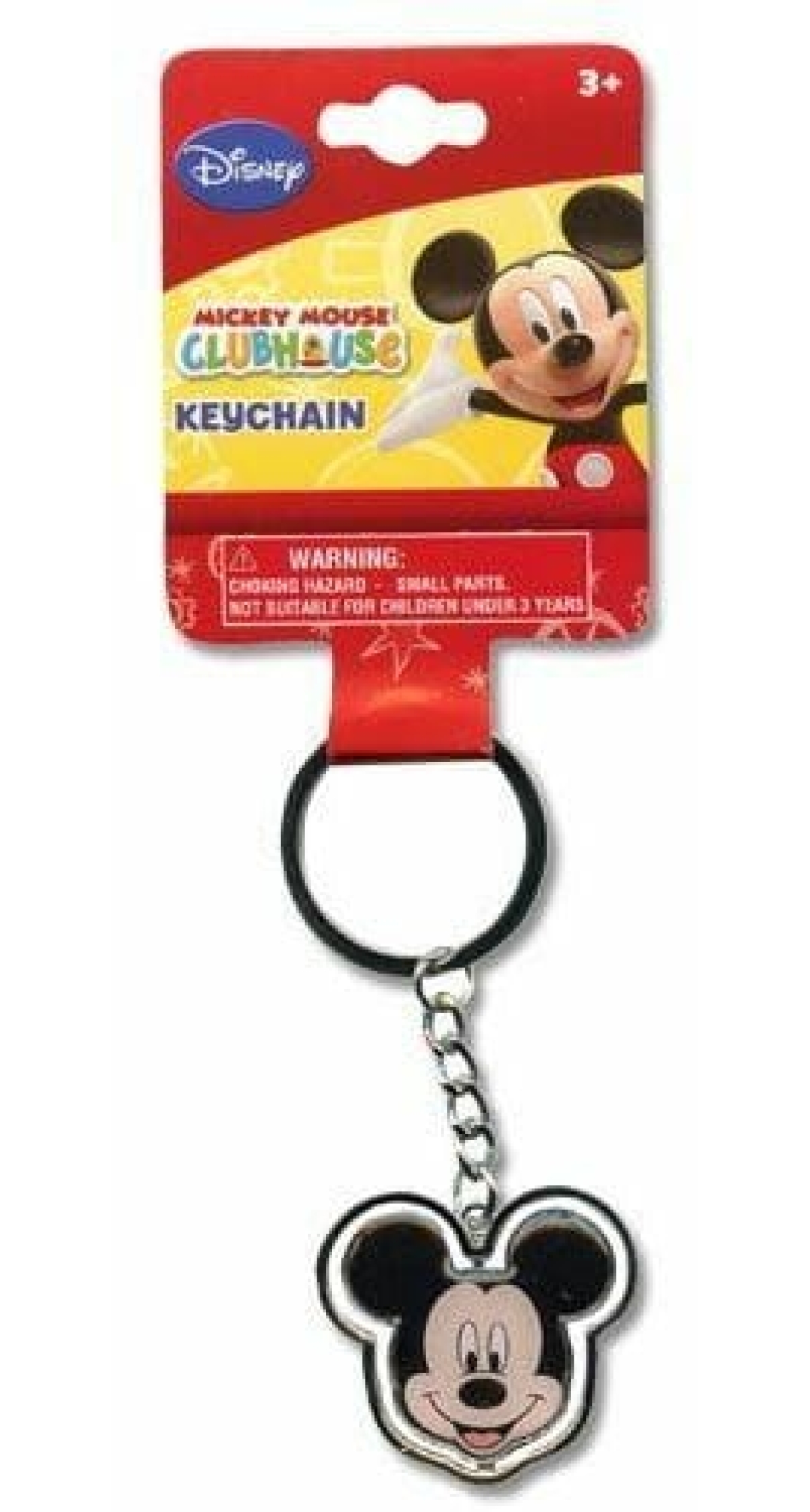 Mickey Mouse Clubhouse Metal Keychain - 4cm x 4cm