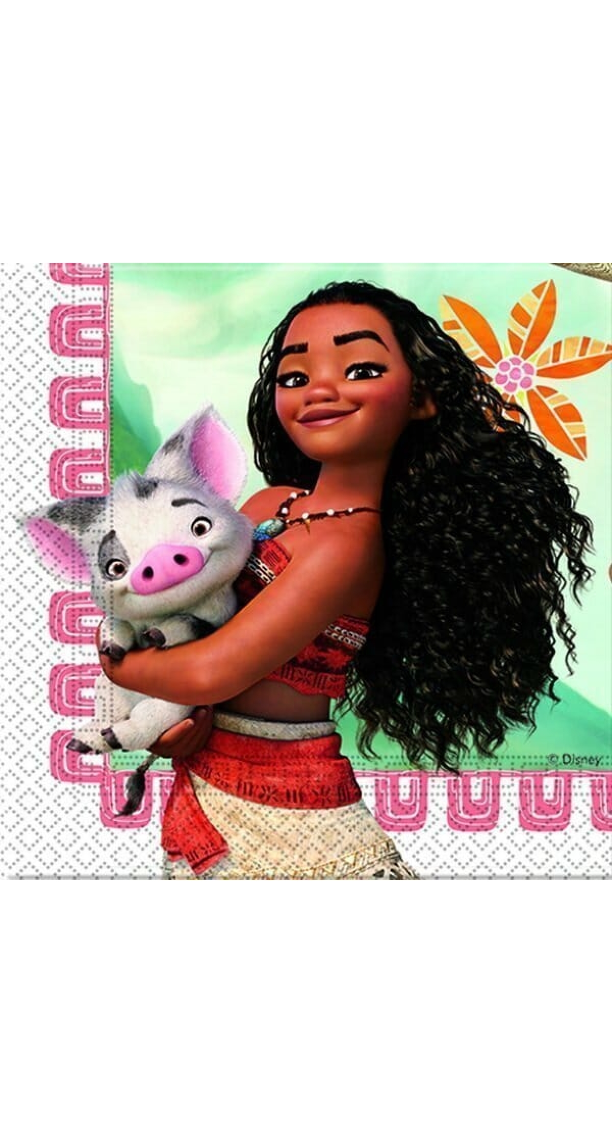 Moana Two-ply Paper Napkins 33x33cm  - 20pk