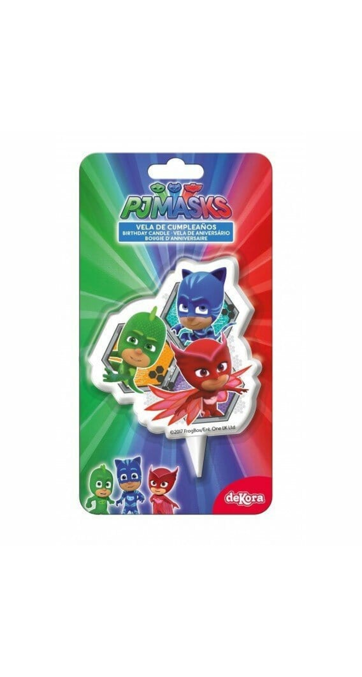 PJ Masks Candle - 7.5cm x 7cm