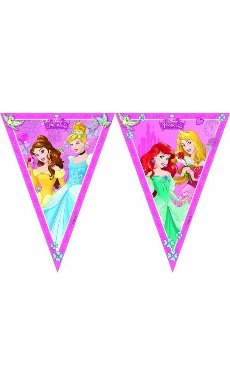 Princess Dreaming Triangle Flag Banner (9 flags)  - 1pk