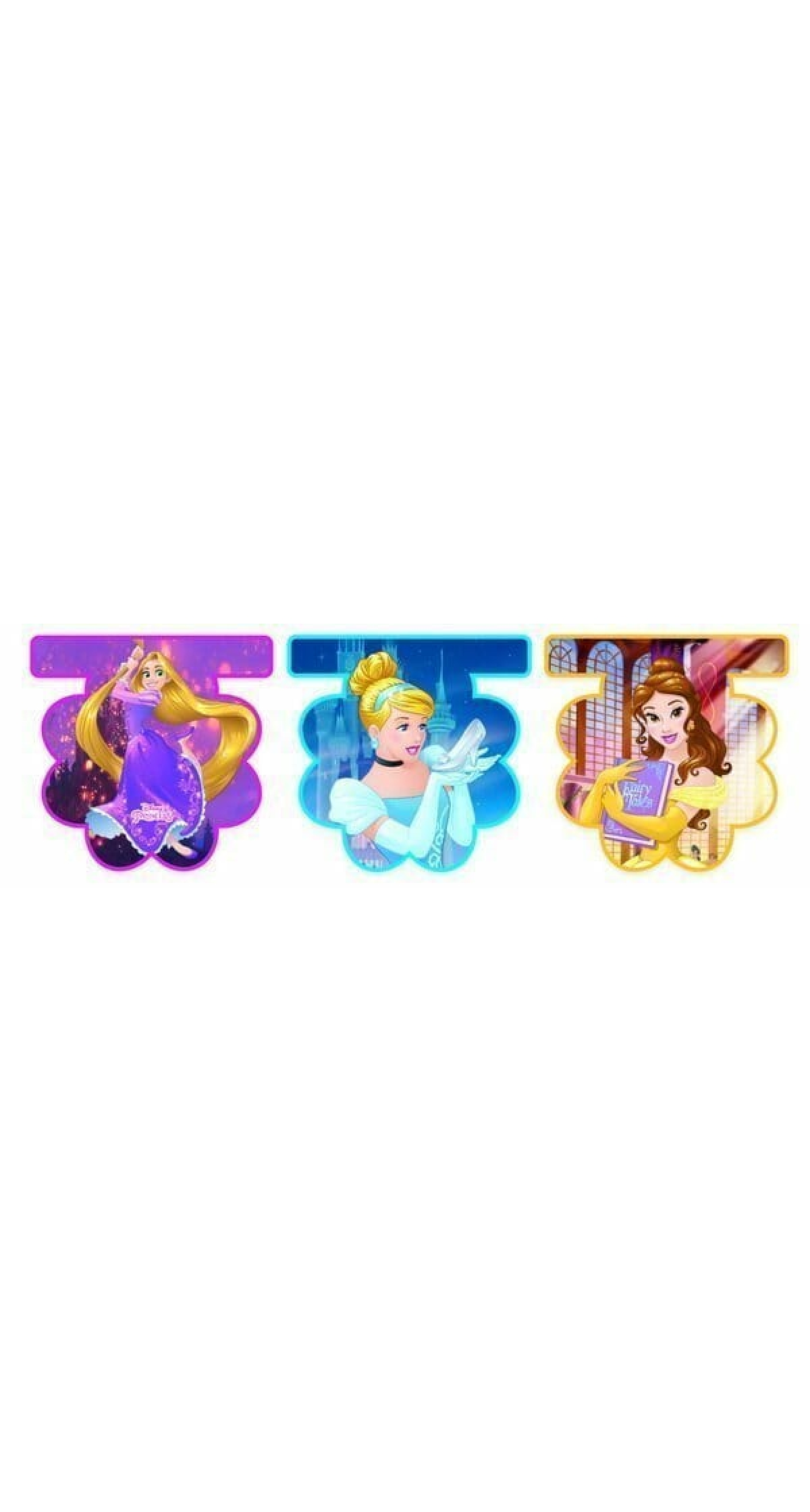 Princess Heartstrong Die-cut Flag Banner (9 flags) - 1pk