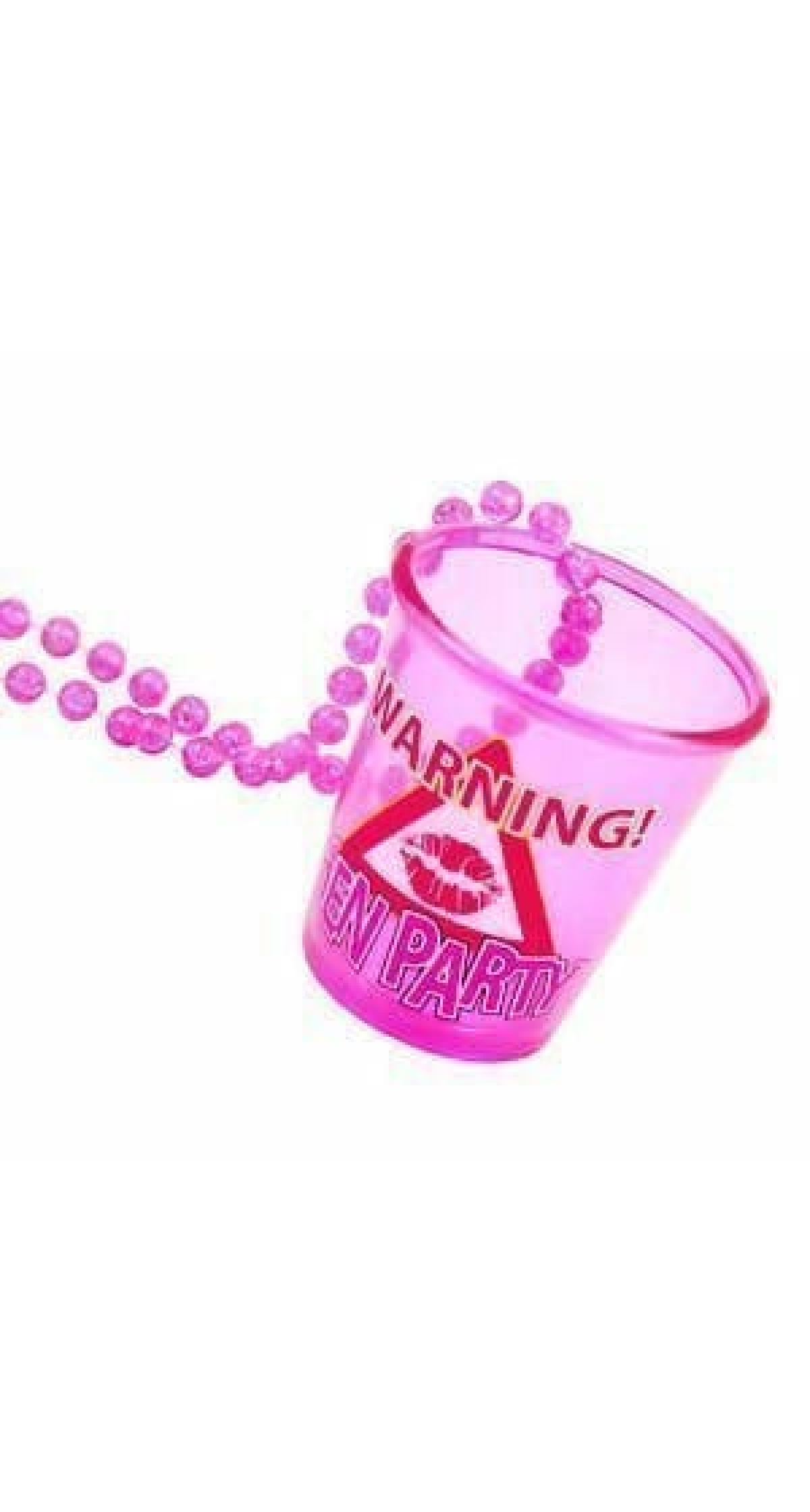 Hens Party Pink Shot Glass