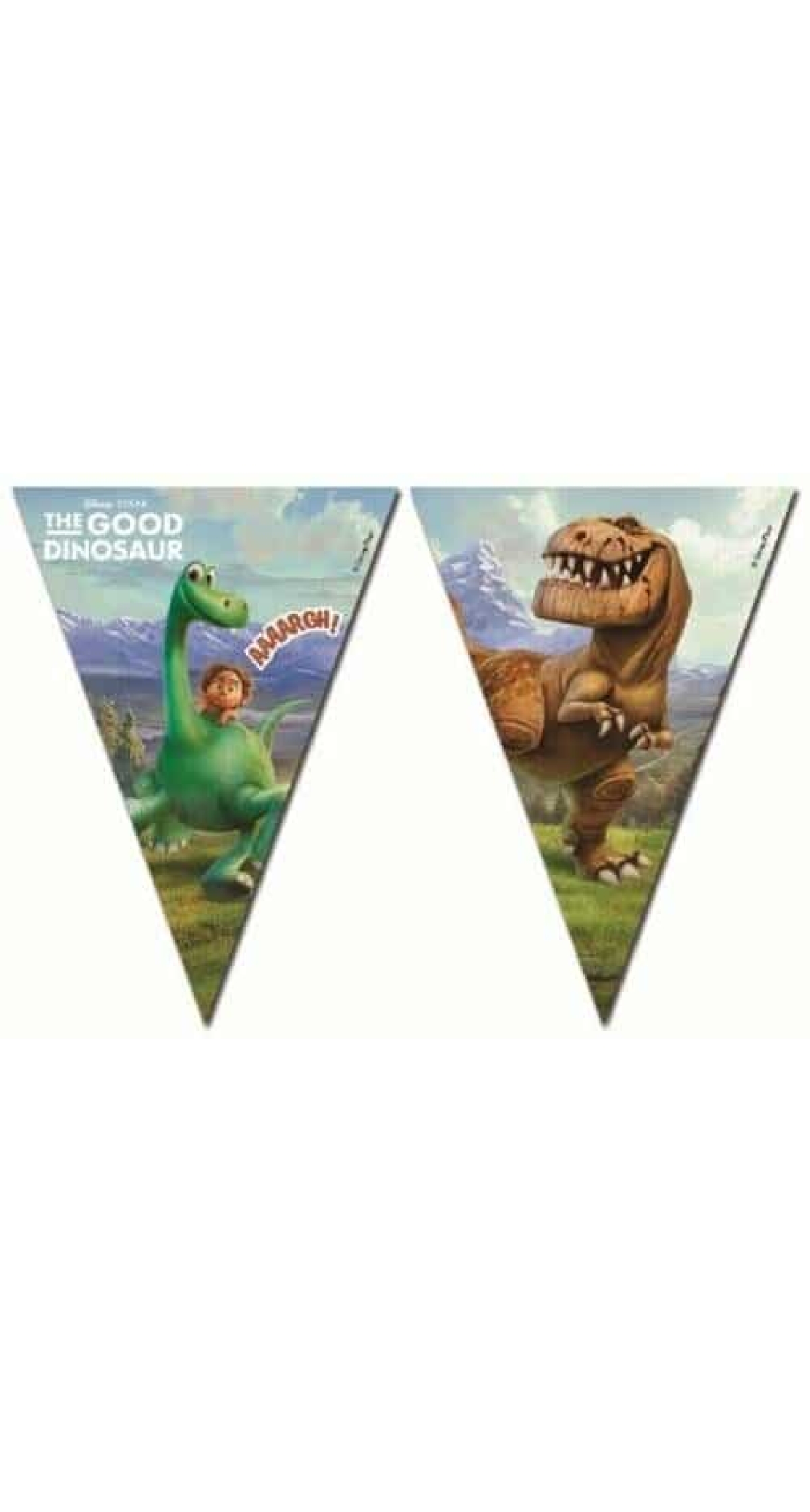 The Good Dinosaur Triangle Flag Banner ( 9 flags )  - 1pk