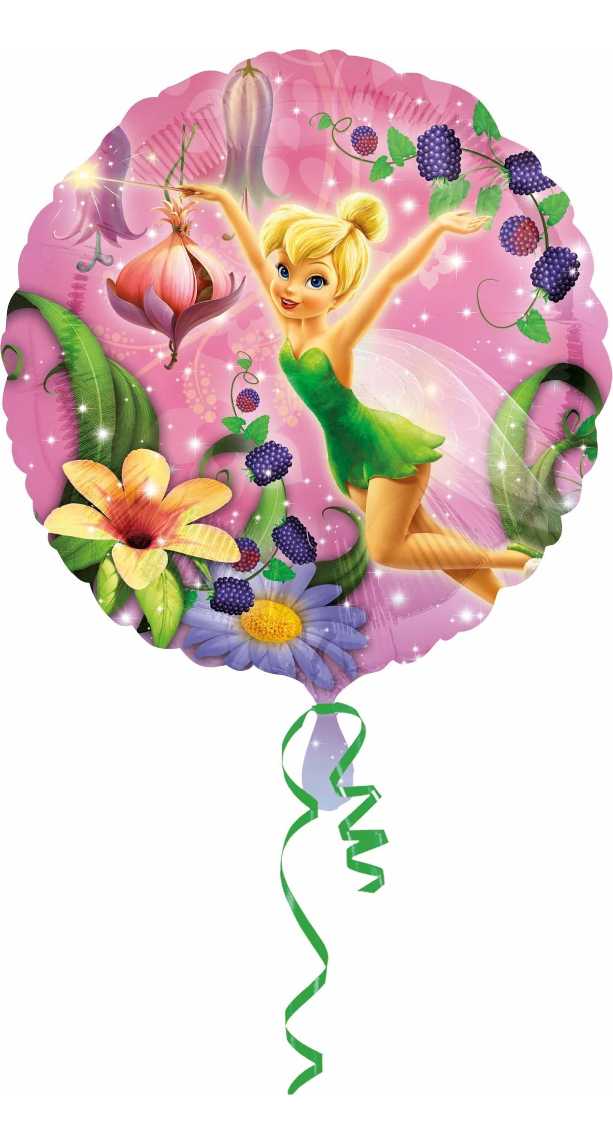 Tinkerbell Round Foil Balloon 17" (43cm)