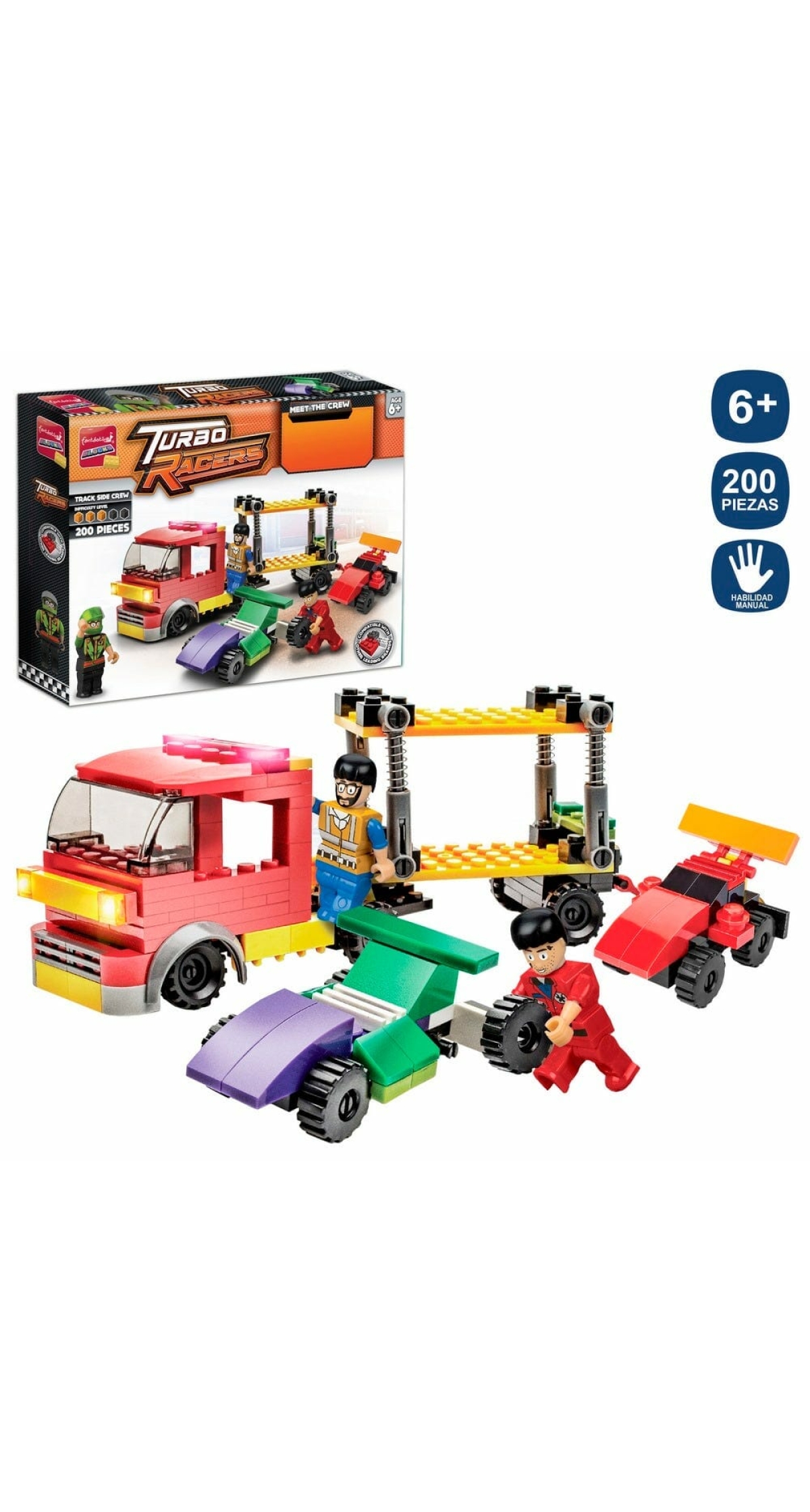 Auto Racing Construction Blocks - 200pcs