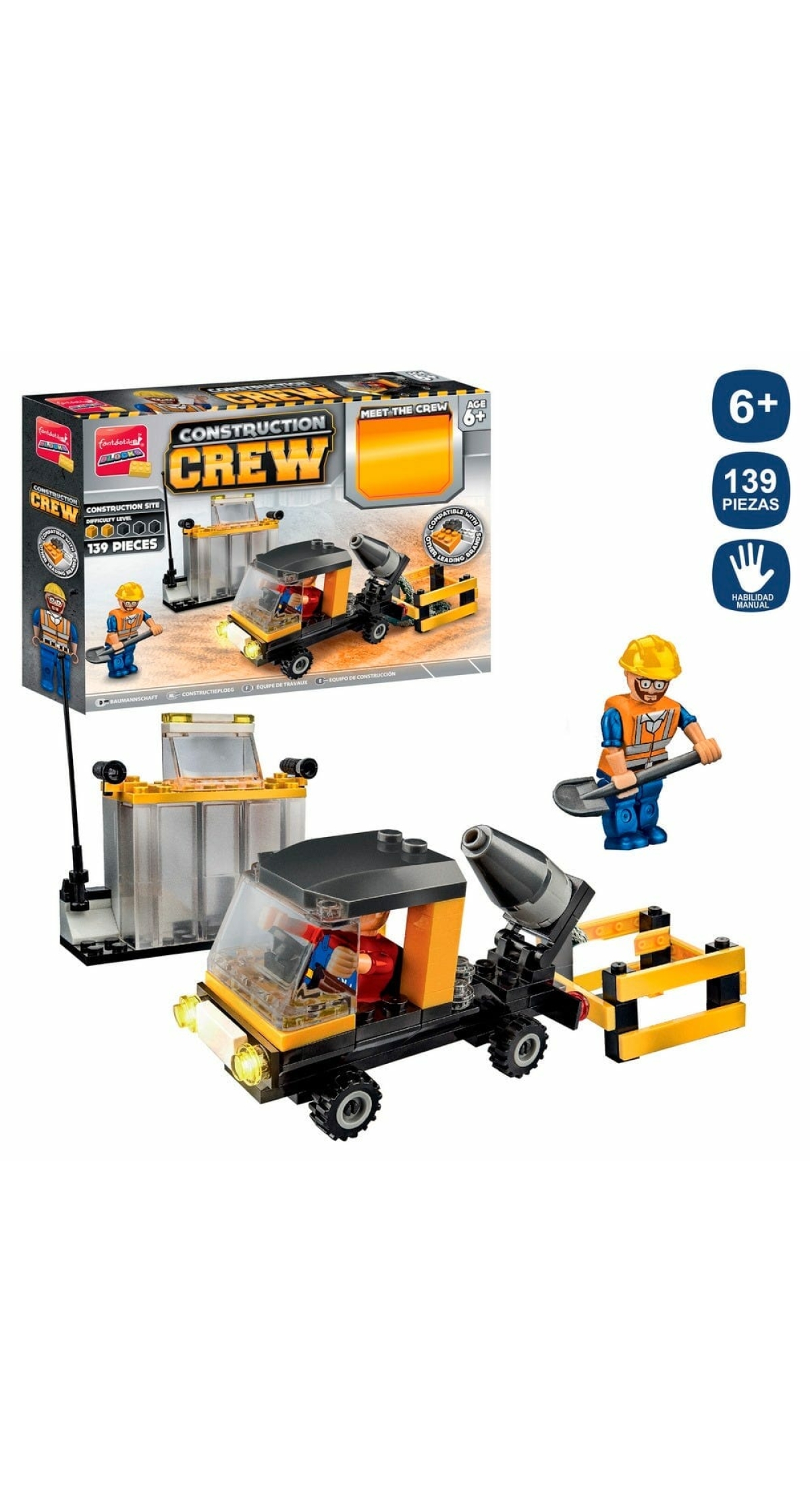 Construction Blocks Public Works - 139 pcs