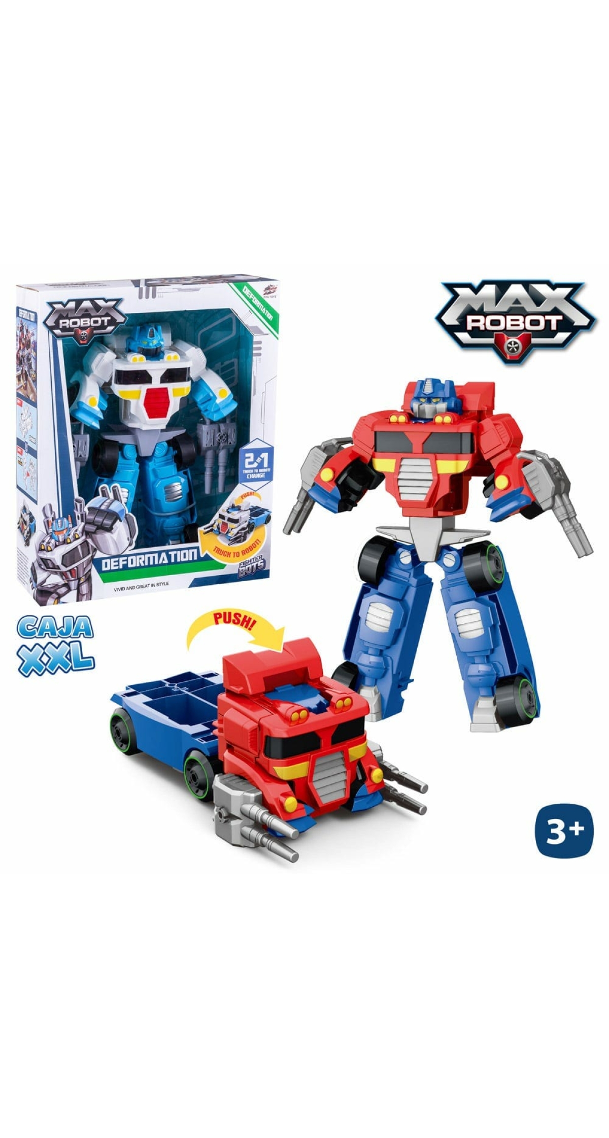 Deformation Truck to Robot - Assorted colours