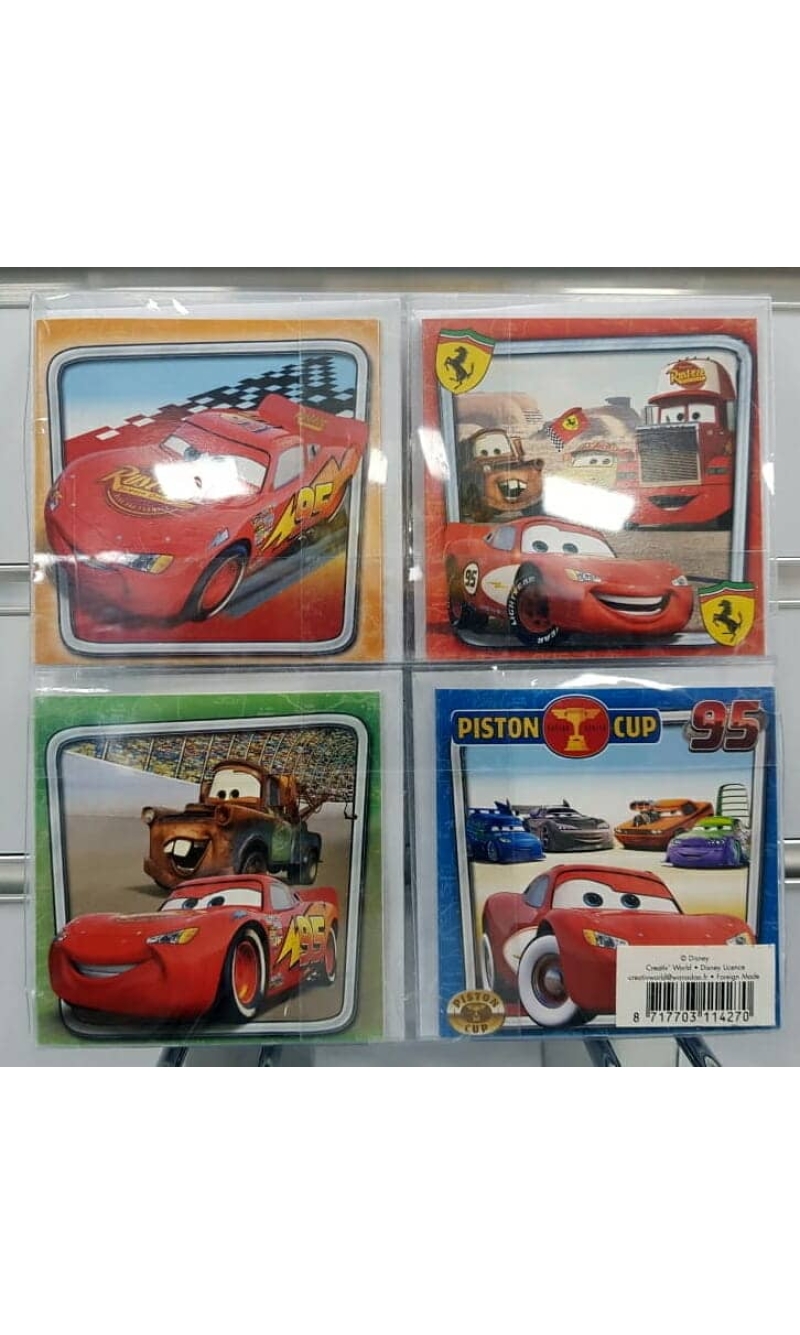 Disney Cars Mini Cards with Envelopes - 20pk