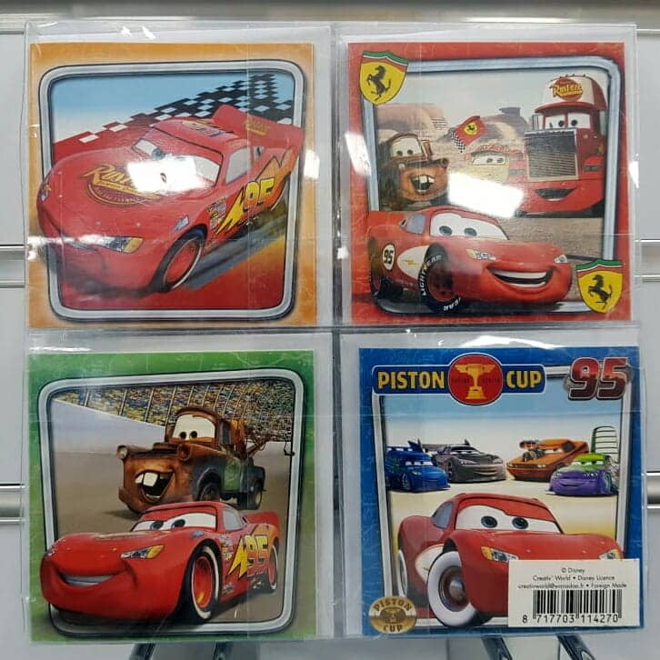 Disney Cars Mini Cards with Envelopes - 20pk