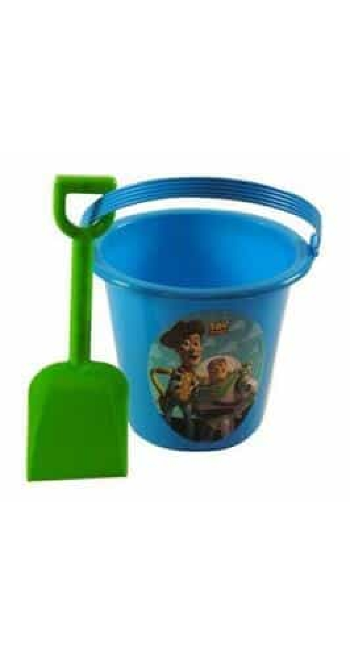 Toy Story Blue Sand Bucket with Shovel - 13cm x 14.5cm