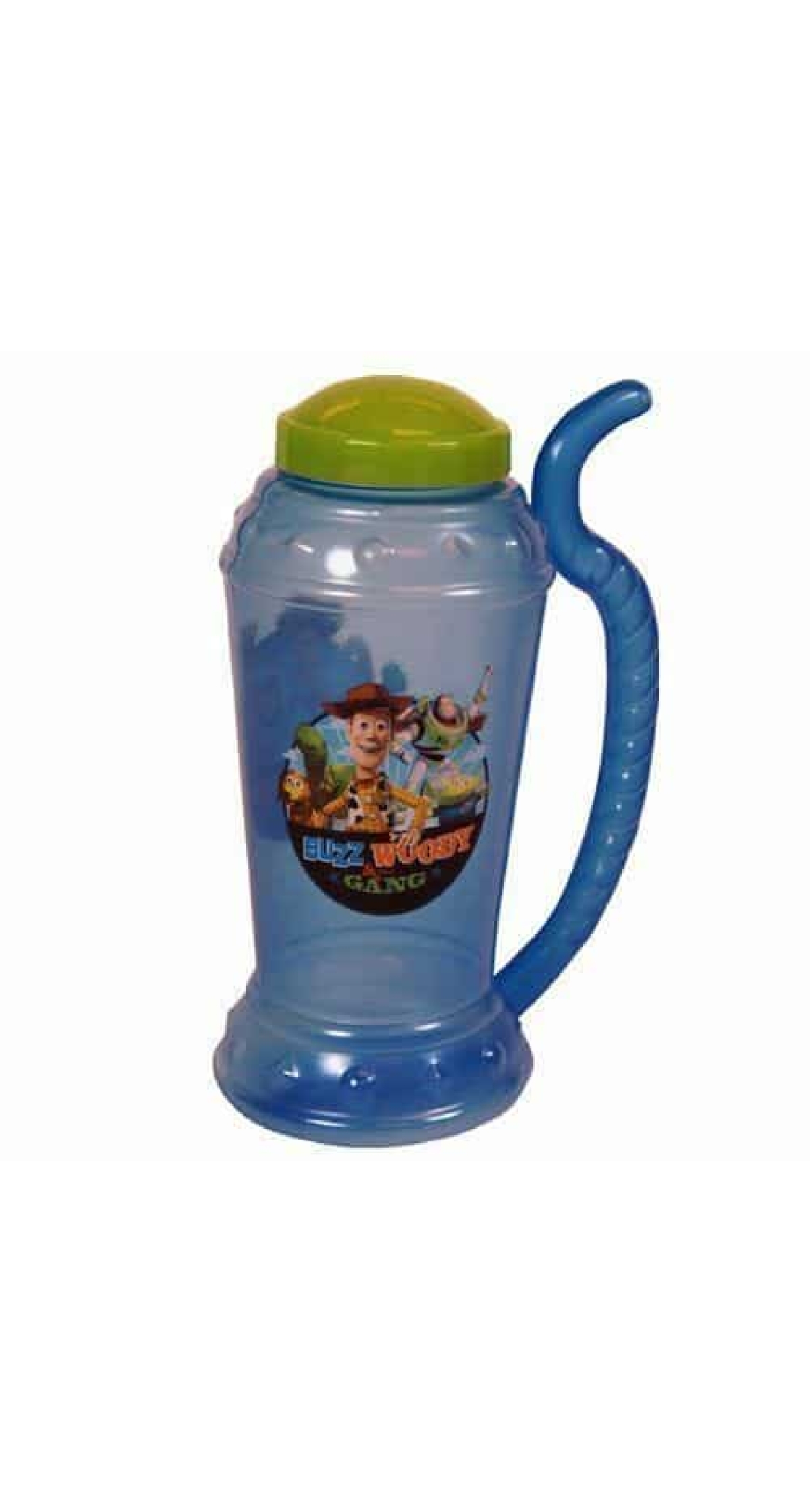Toy Story Blue & Green Straw Sip Cup - 16cm x 13cm