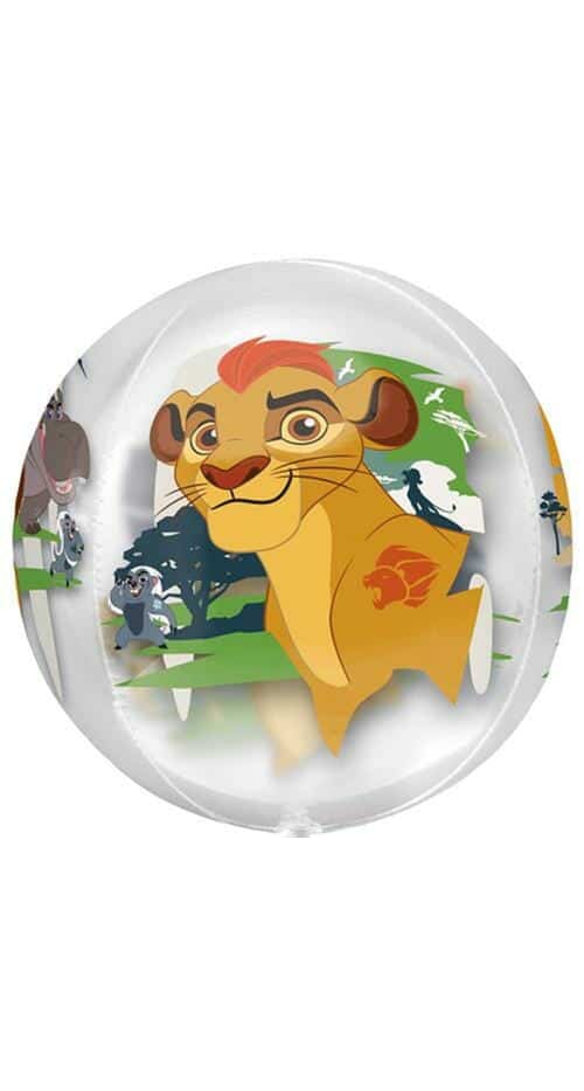 The Lion Guard Clear Orbz Foil Balloon - 38cm x 40cm