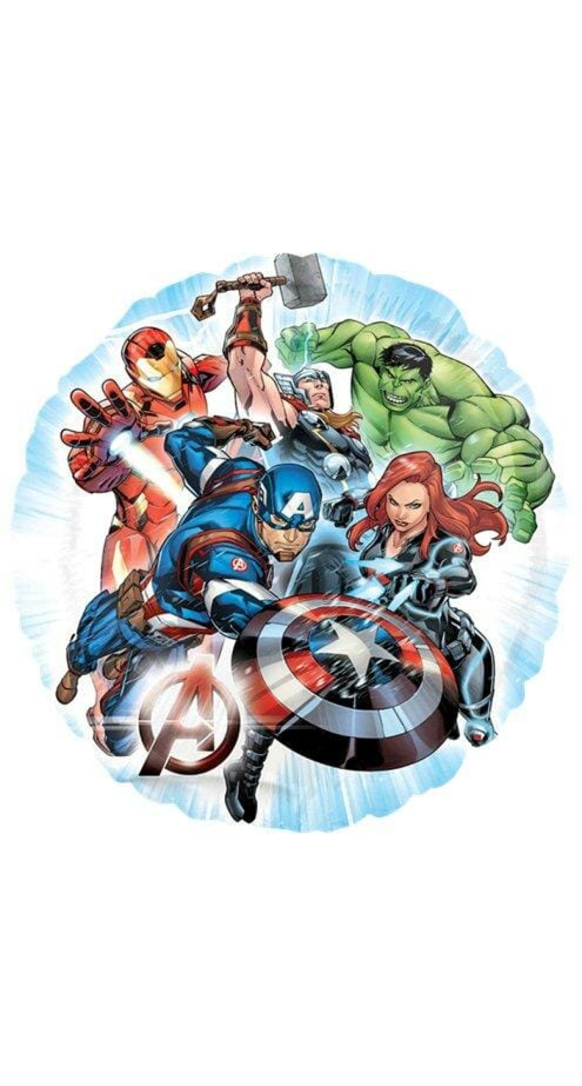The Avengers Round Foil Balloon - 17'' (43cm)