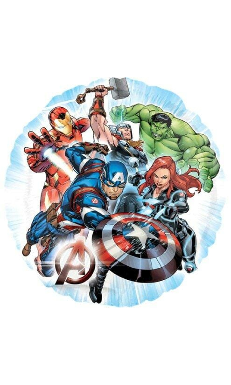 The Avengers Round Foil Balloon - 17'' (43cm)