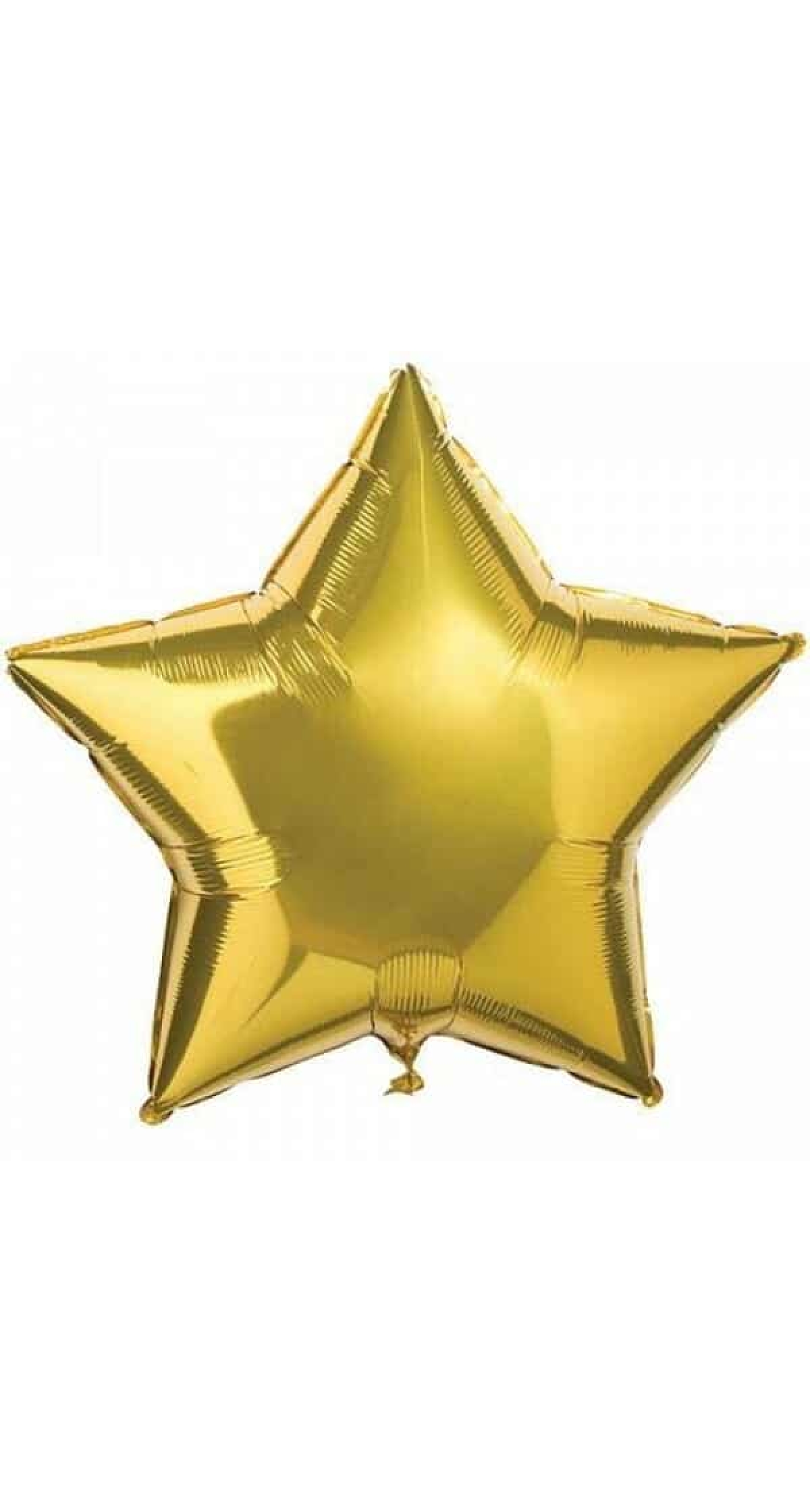 Gold Star Foil Balloon - 18''(46cm)