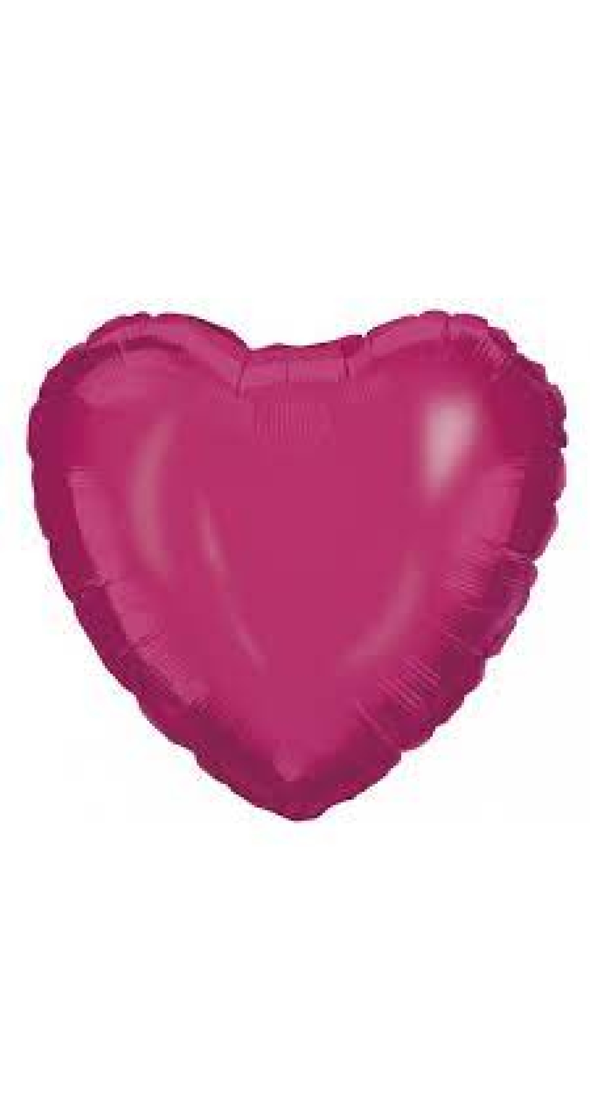 Hot Pink Heart Foil Balloon - 18''(46cm)