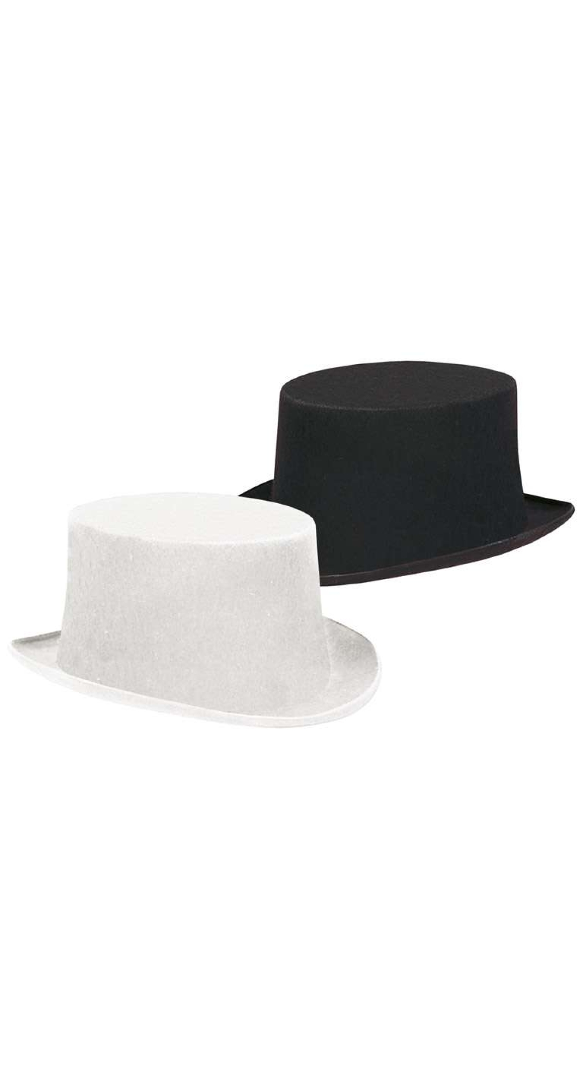 Top Hat Assorted Black / White - Adult One Size