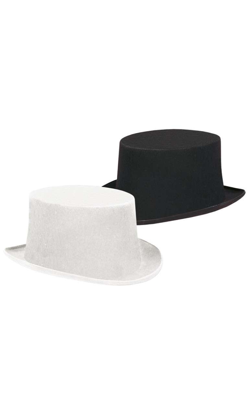 Top Hat Assorted Black / White - Adult One Size