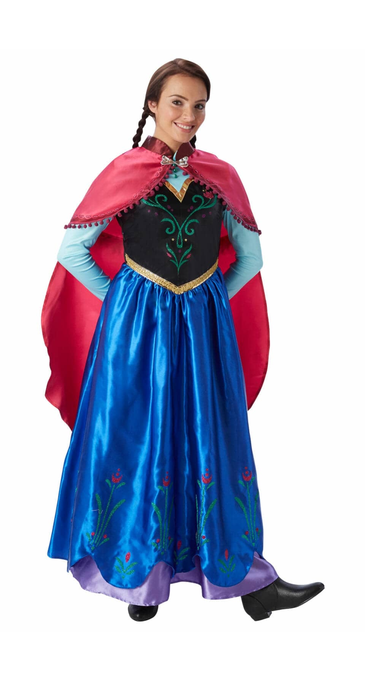 Official Frozen Anna Costume – Adult Size Small