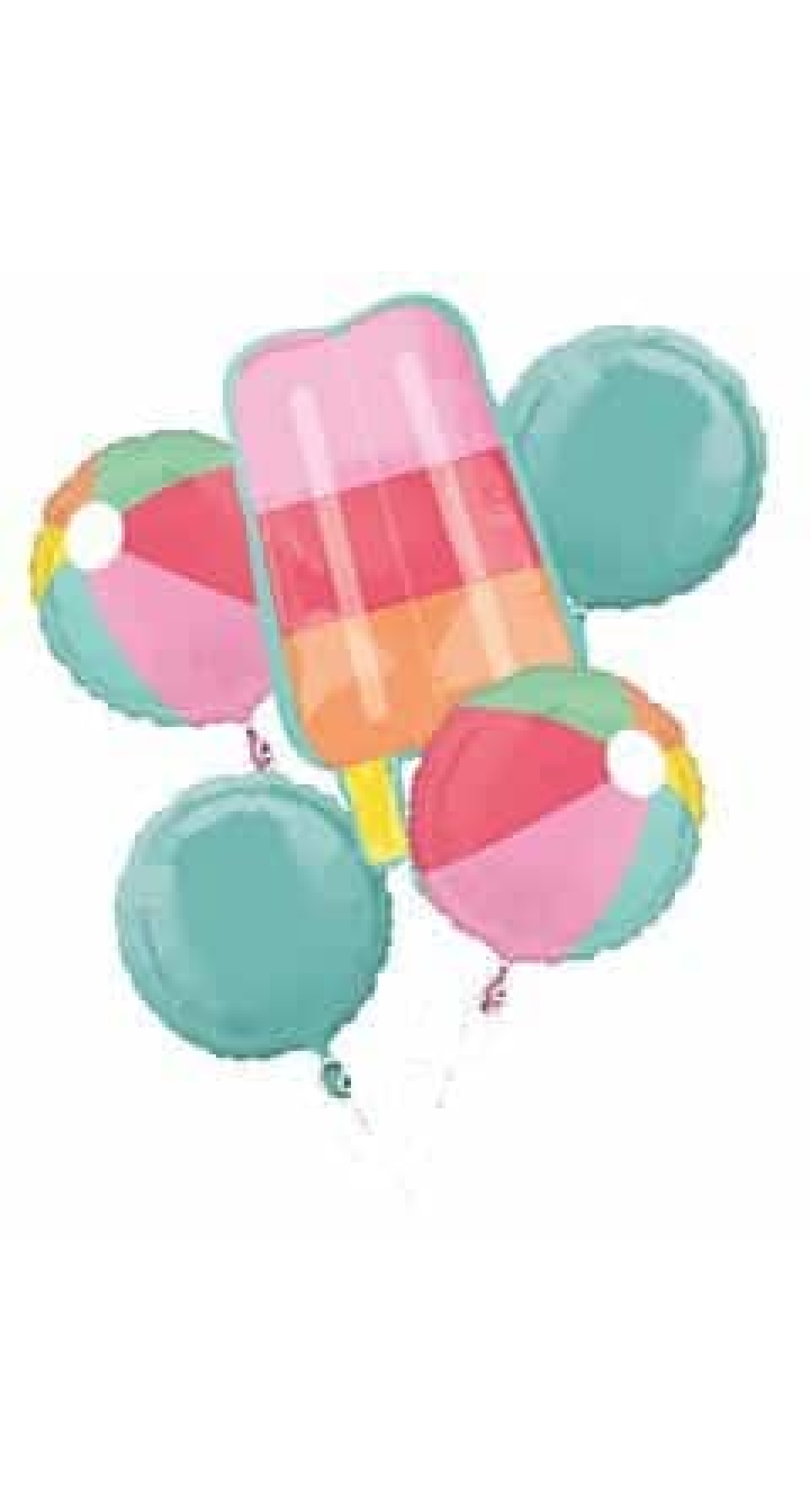 Just Chillin' Foil Balloon Bouquet - 18" x 30" 5pk