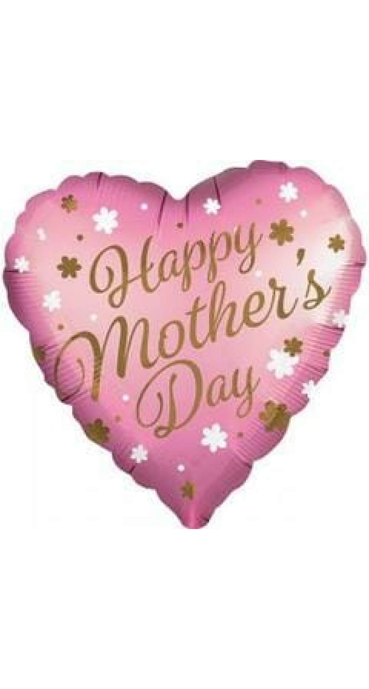 Satin Mother's Day Pink Jumbo Foil Balloon - 28'' (71cm)