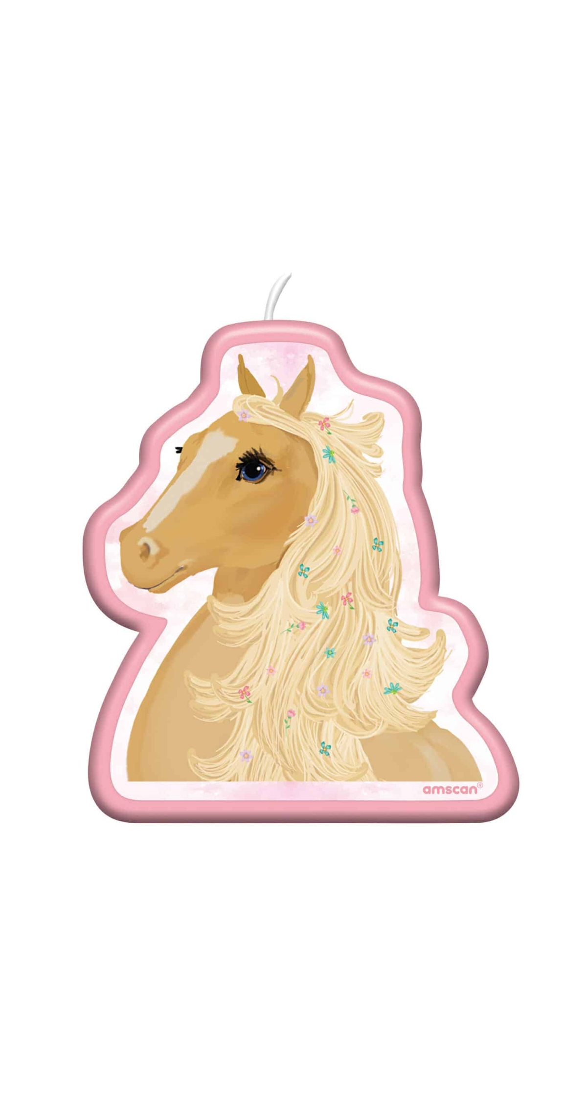 Beautiful Horses Candle