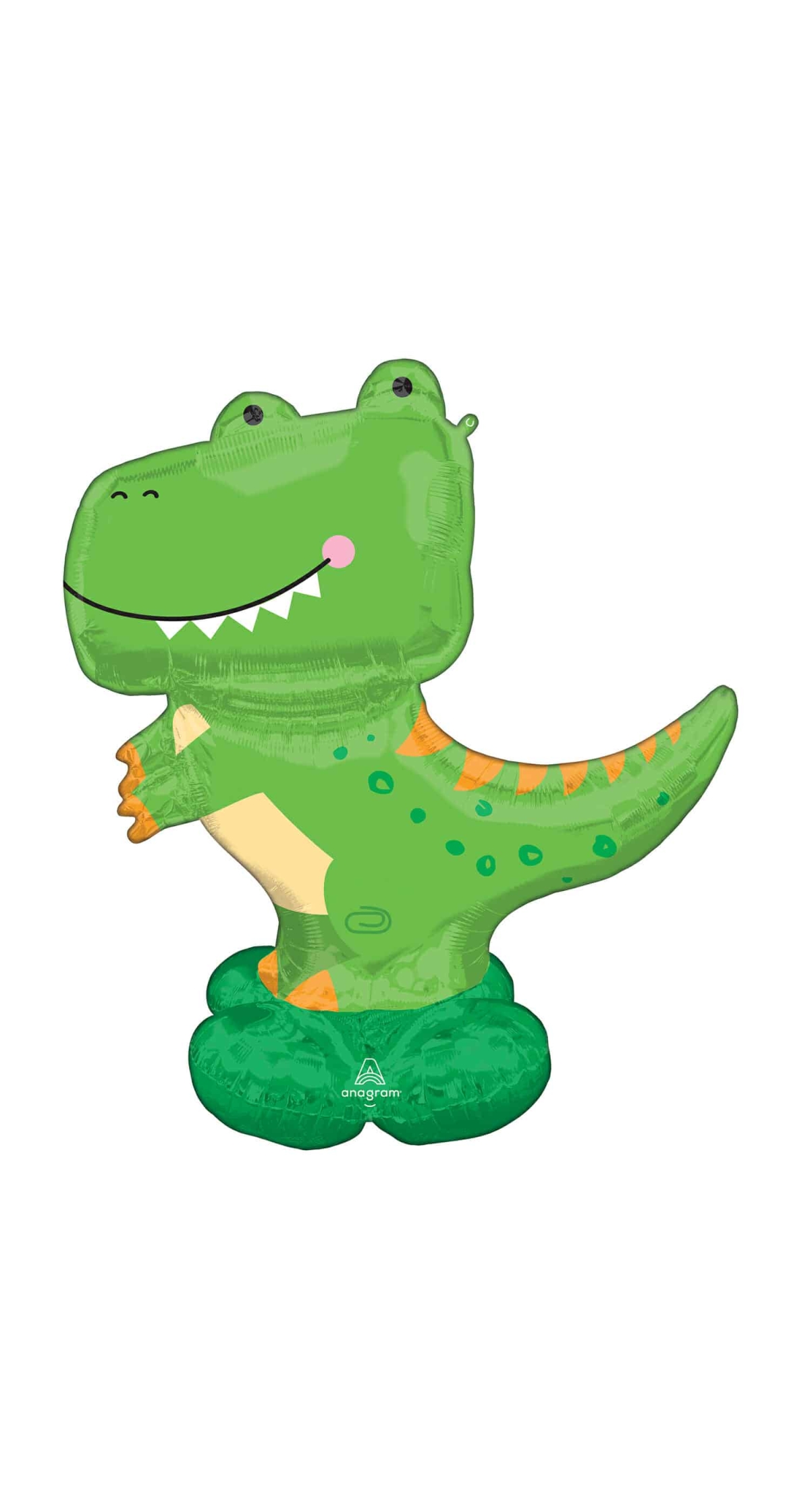 AirLoonz T-Rex Foil Balloon 114cm x 137cm - Air Fill Only