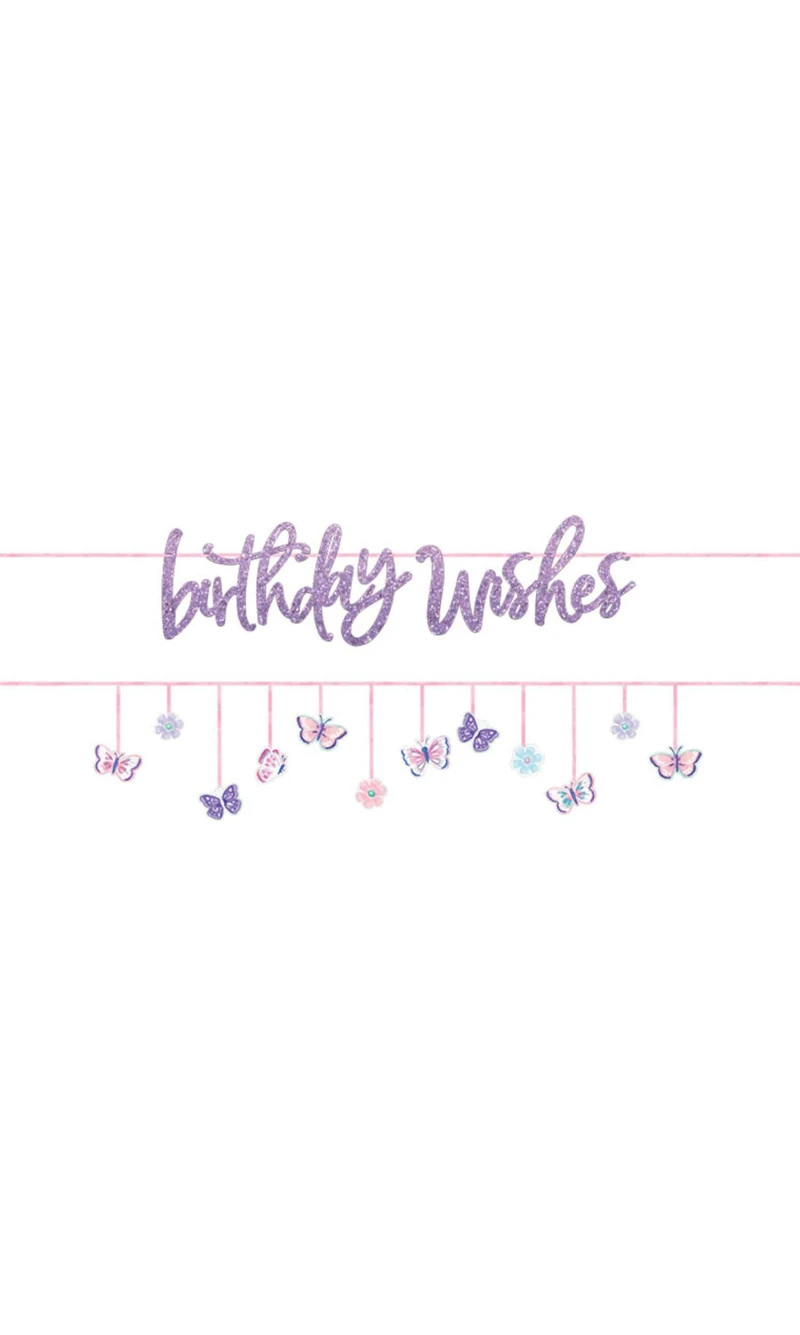 Flutter Paper Banner Kit 365cm - 2pk