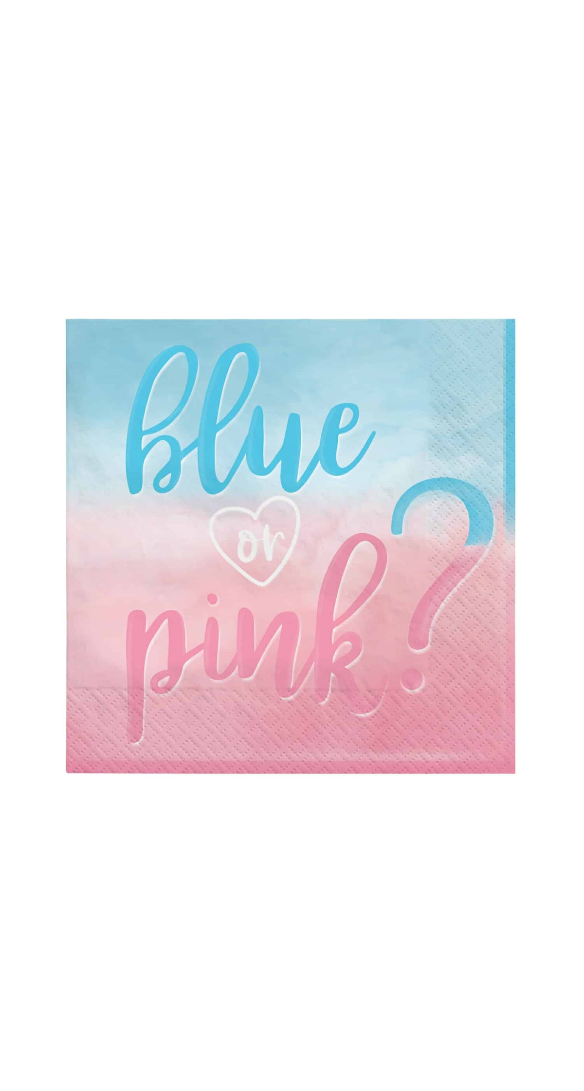The Big Reveal Napkins 33 x 33cm - 16pk