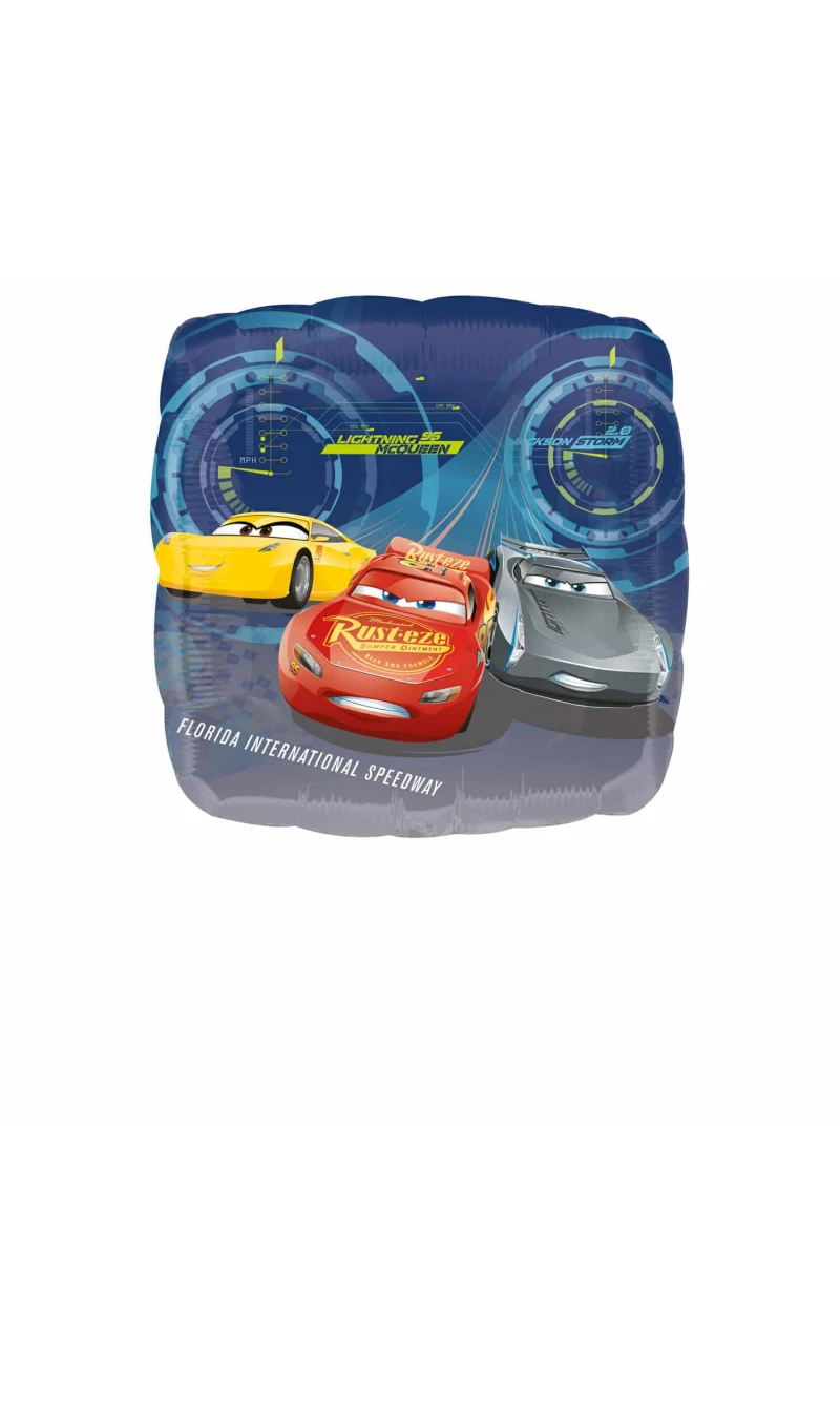 Cars Lightning McQueen Foil Balloon - 43cm