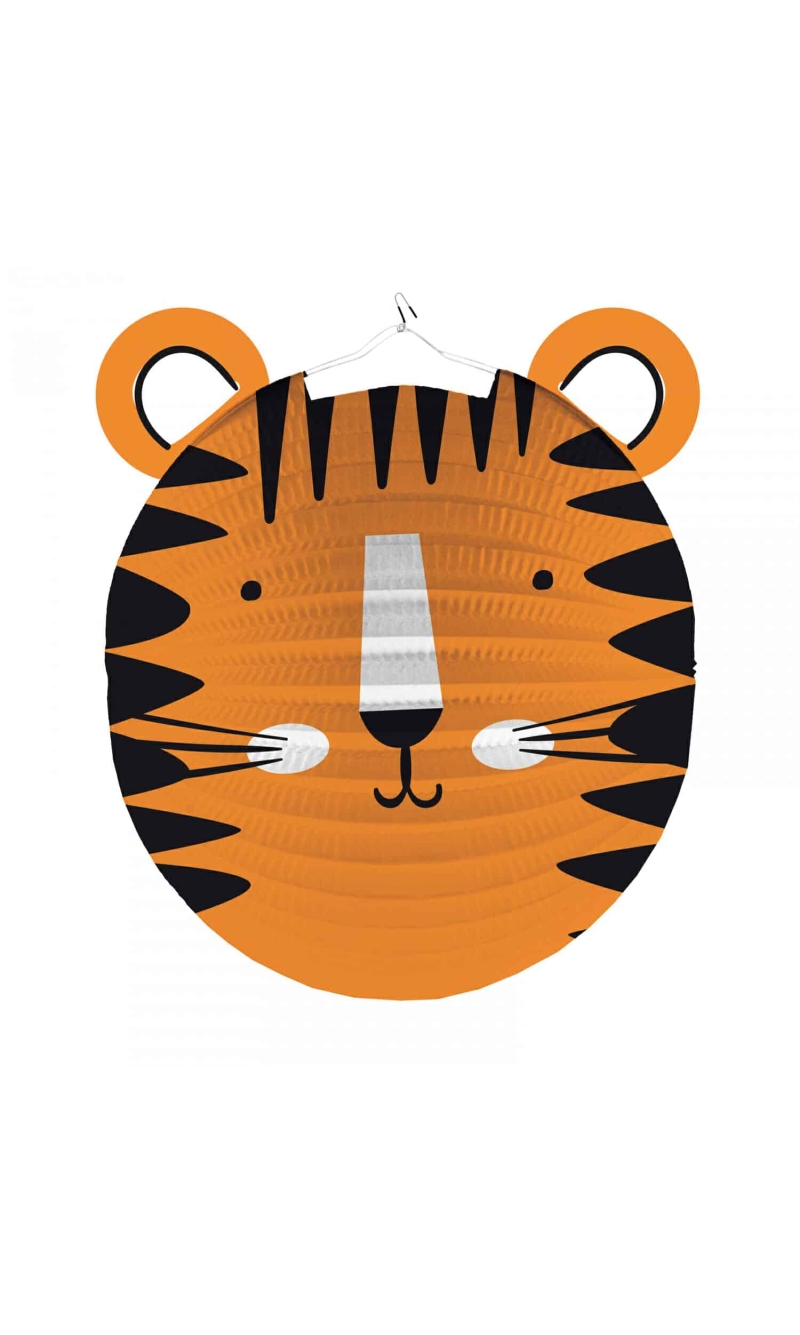 Get Wild Paper Tiger Lantern - 25cm