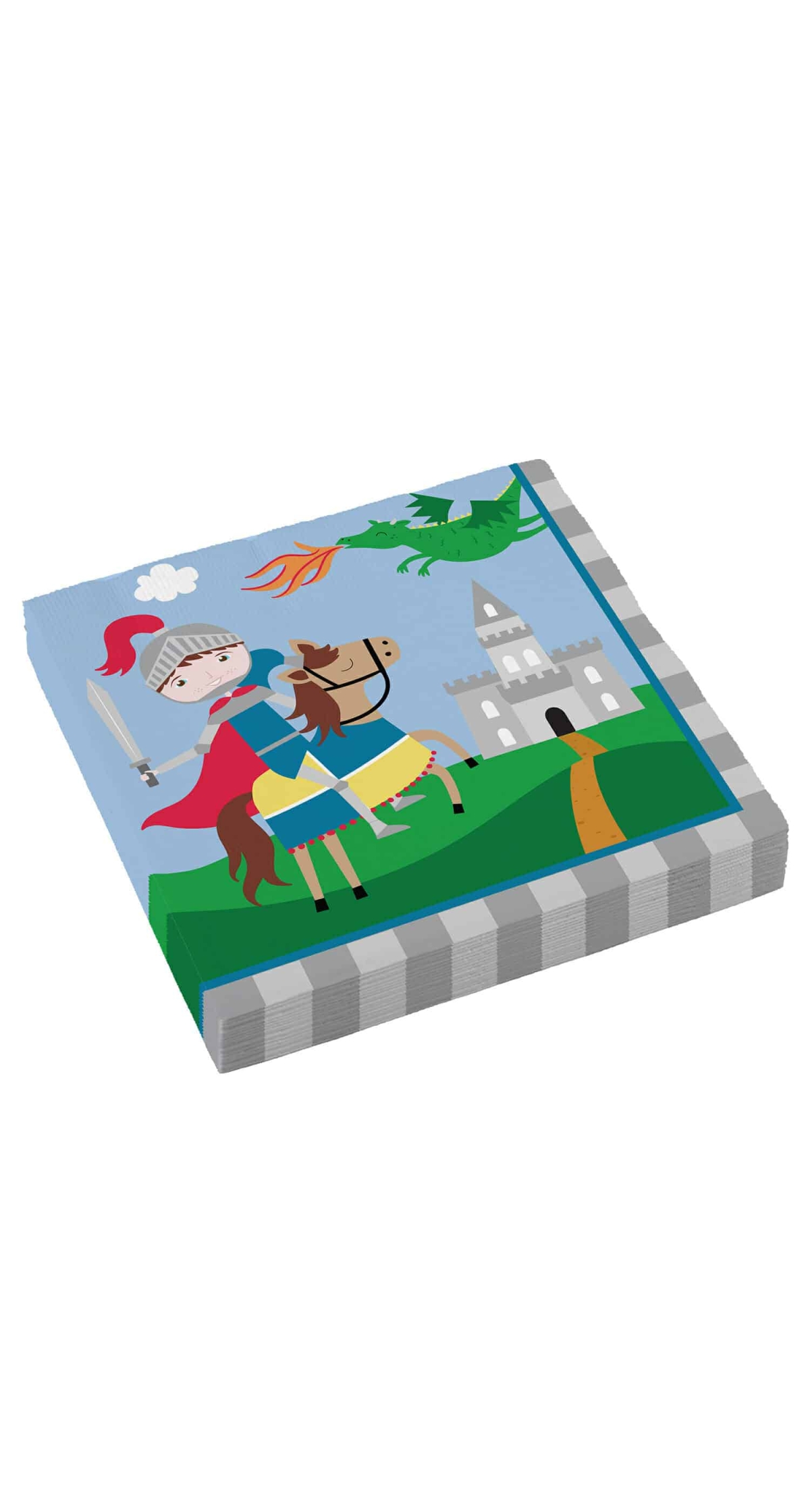 Knight Napkins 33 x 33cm - 20pk